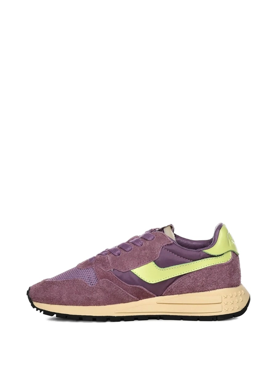 Autry Autry Mesh Leather Trainers, view 3