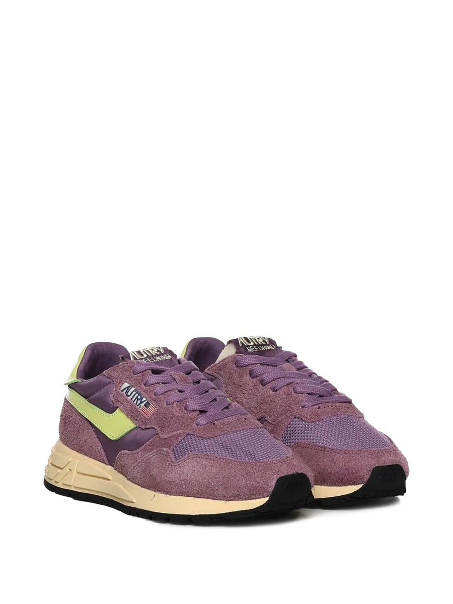 Autry Autry Mesh Leather Trainers, view 4