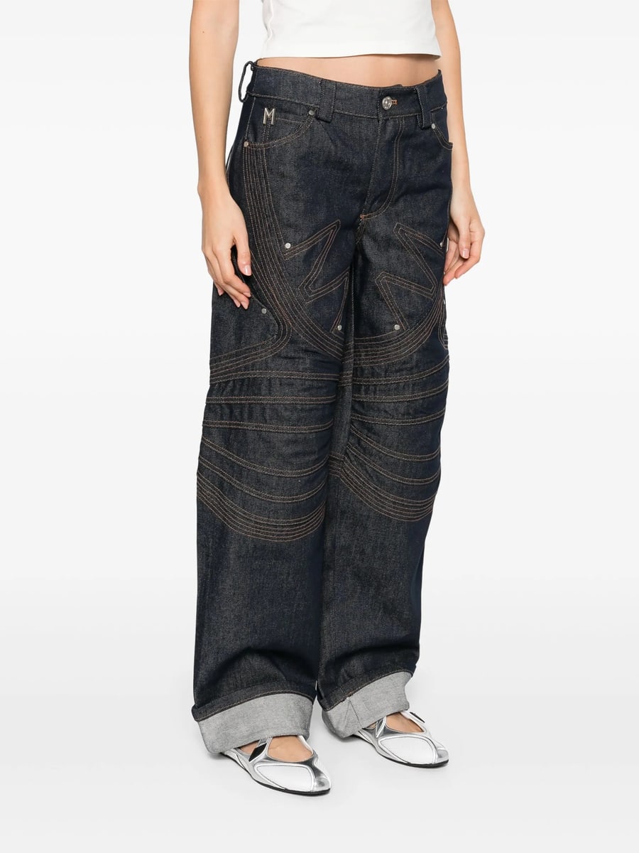 Markgong Markgong Cotton-blend Jeans, view 5