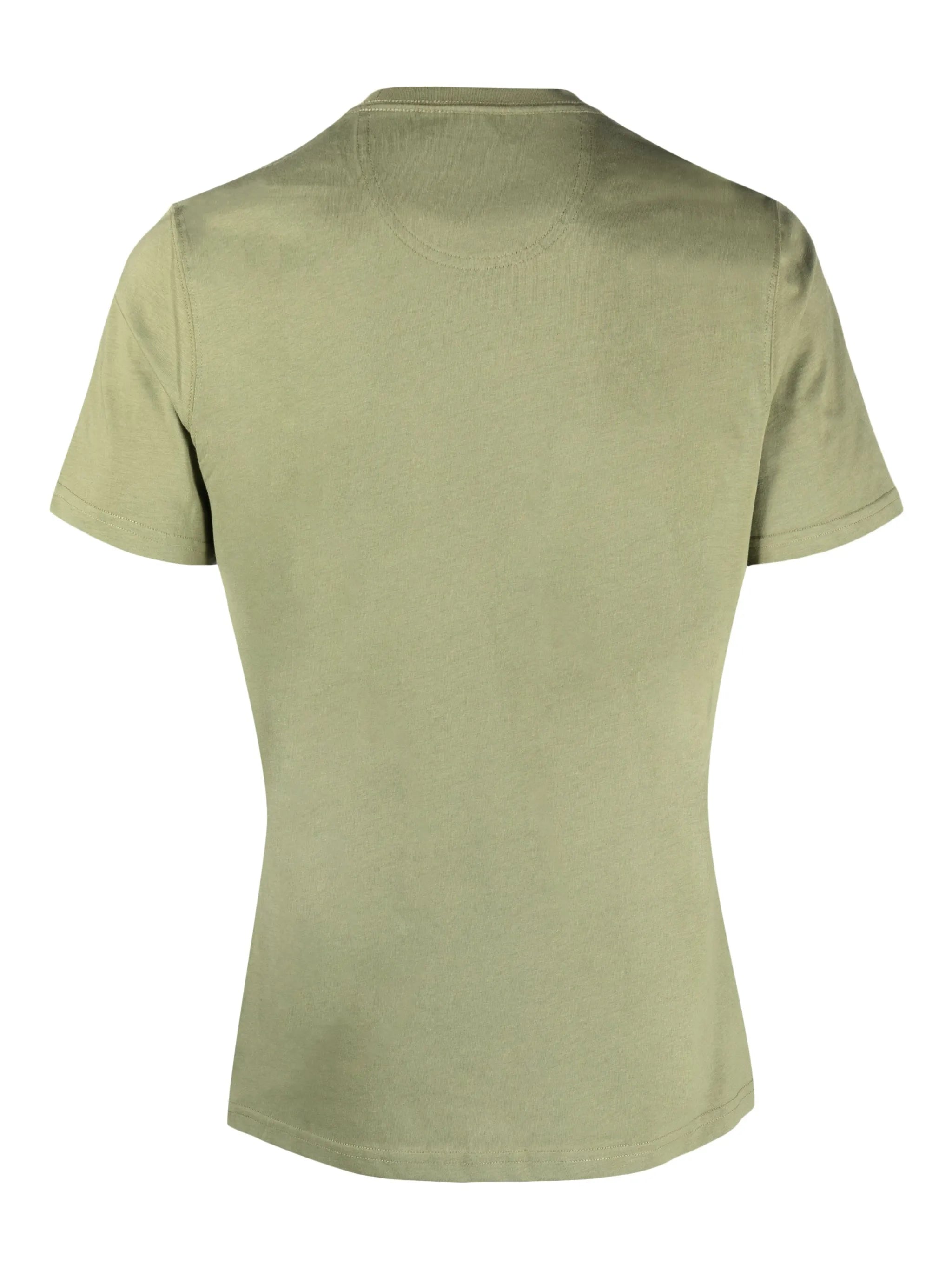 Barbour Barbour Logo-embroidered Cotton T-shirt, view 2