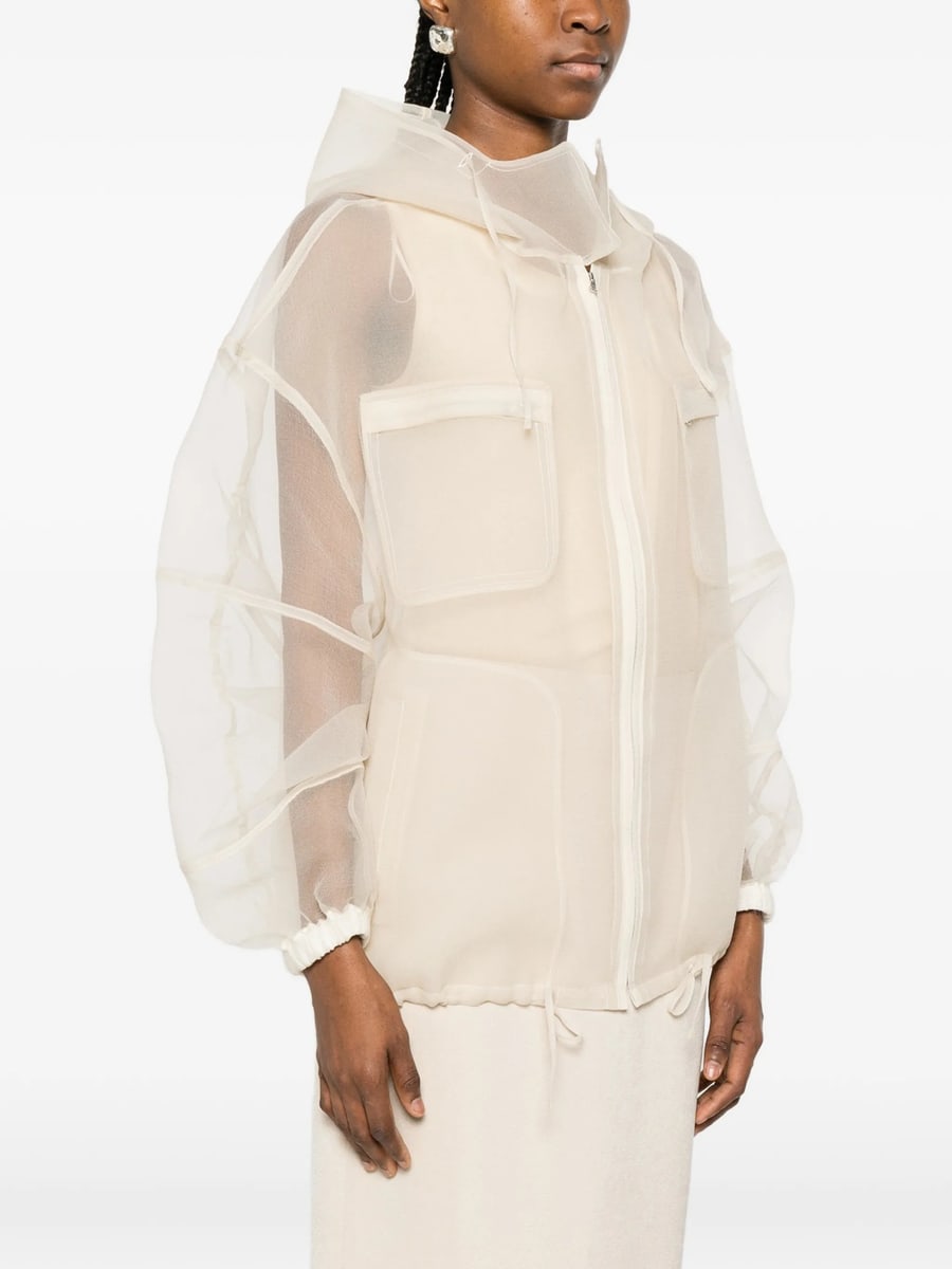 System System Hooded Chest-pocket Jacket, view 2
