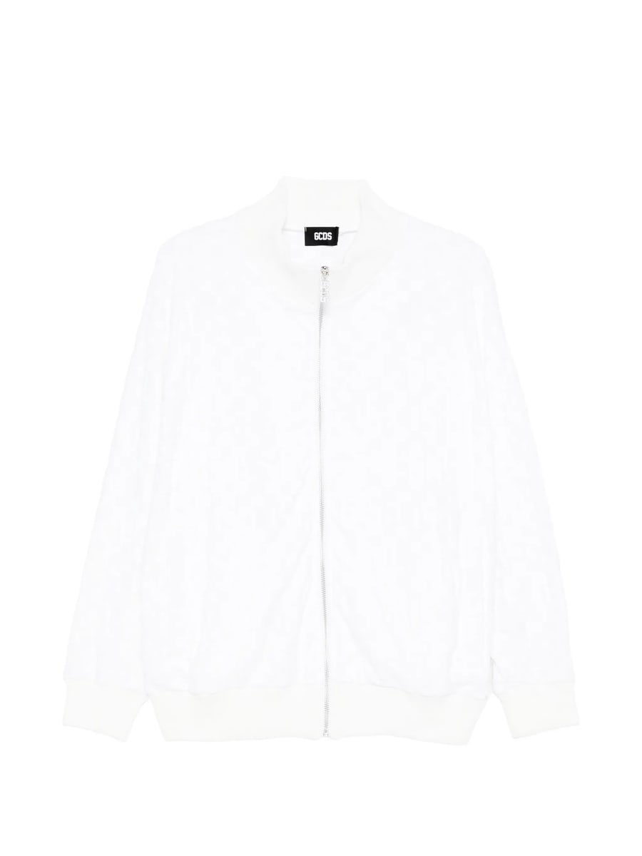Gcds Gcds Textured Zip-fastening Jacket