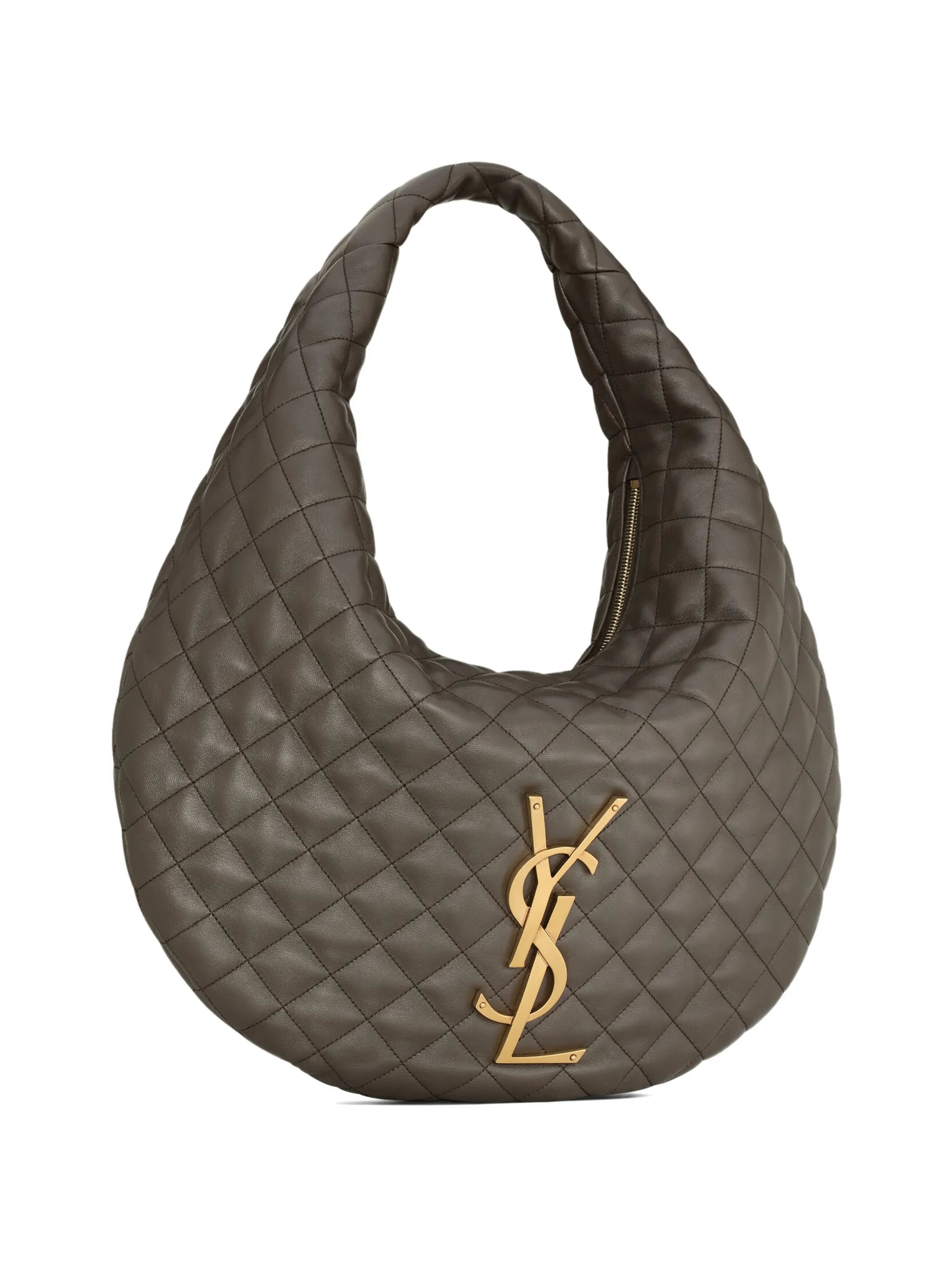 Saint Laurent Saint Laurent Icare Quilted Logo Shoulder Bag, view 2
