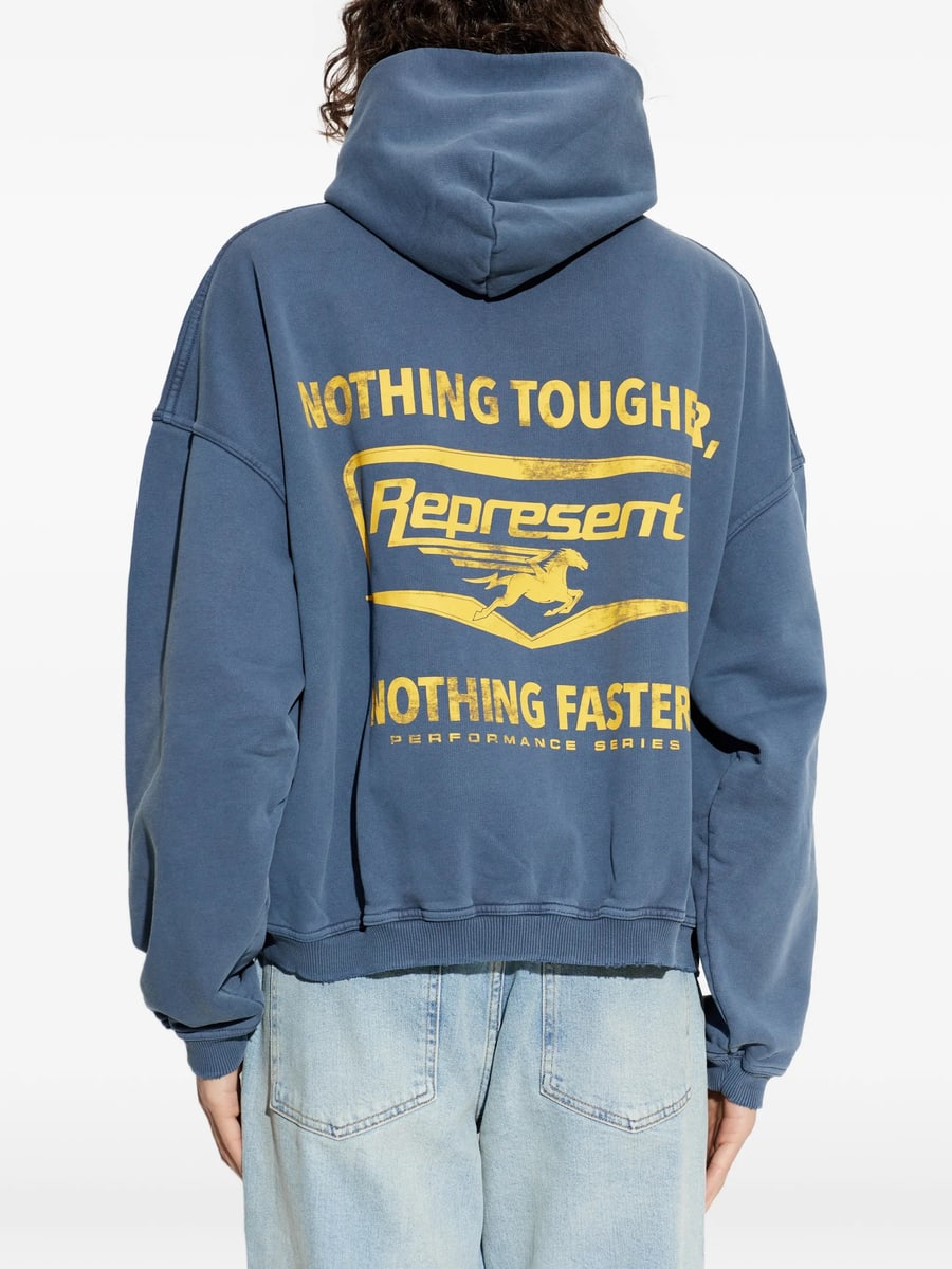 Represent Represent Graphic Print Hoodie, view 5