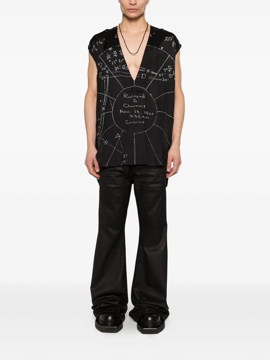 Rick Owens Rick Owens Graphic-print Top, view 2