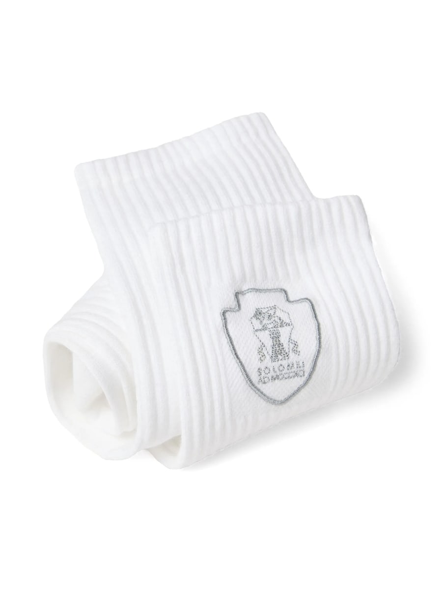 Brunello Cucinelli Brunello Cucinelli Logo-embroidered Socks, view 2