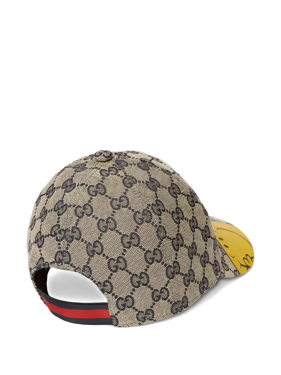 Gucci Gucci X MR. MEN™ Character-print Baseball Cap, view 2
