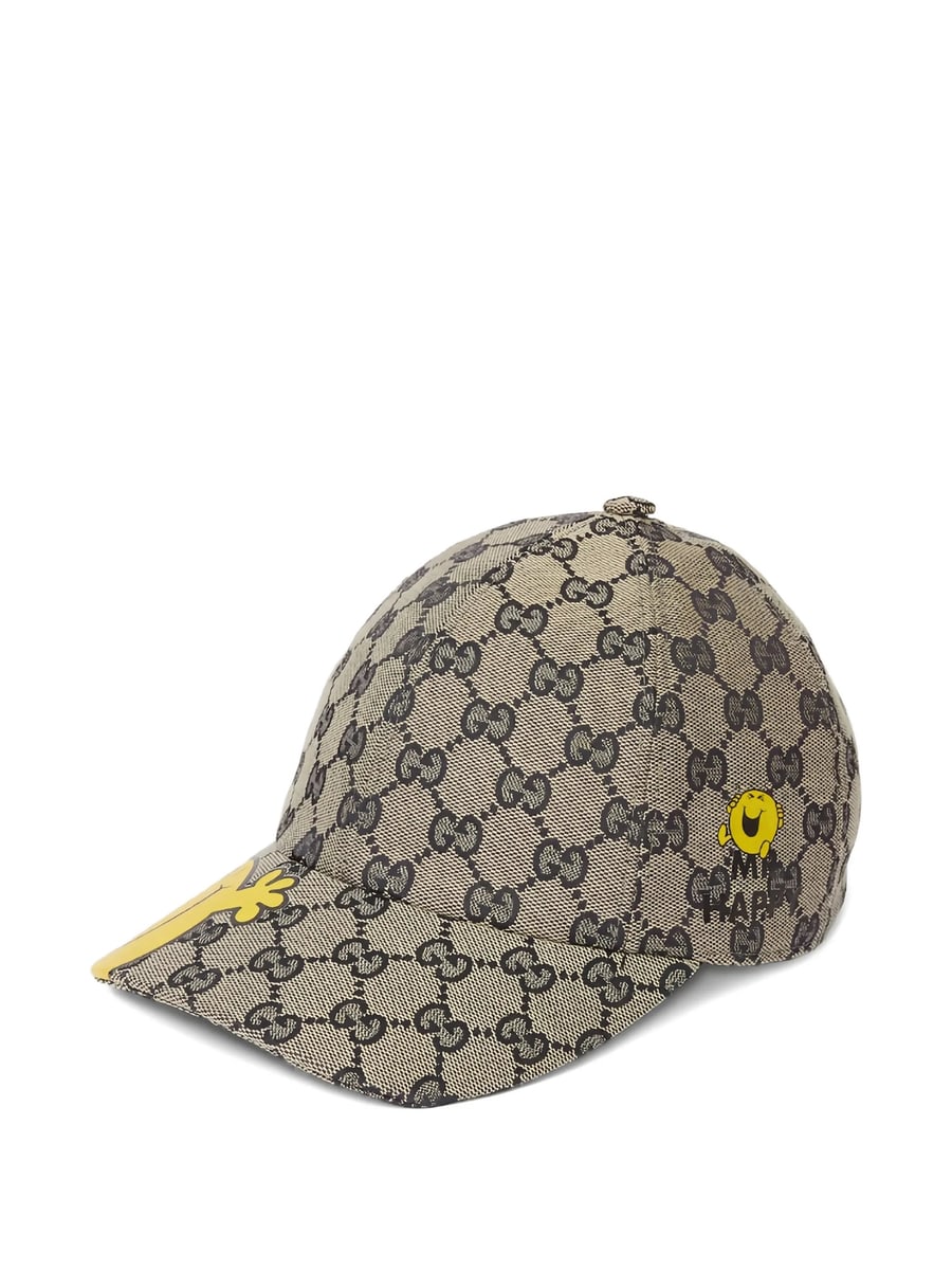 Gucci Gucci X MR. MEN™ Character-print Baseball Cap, view 3