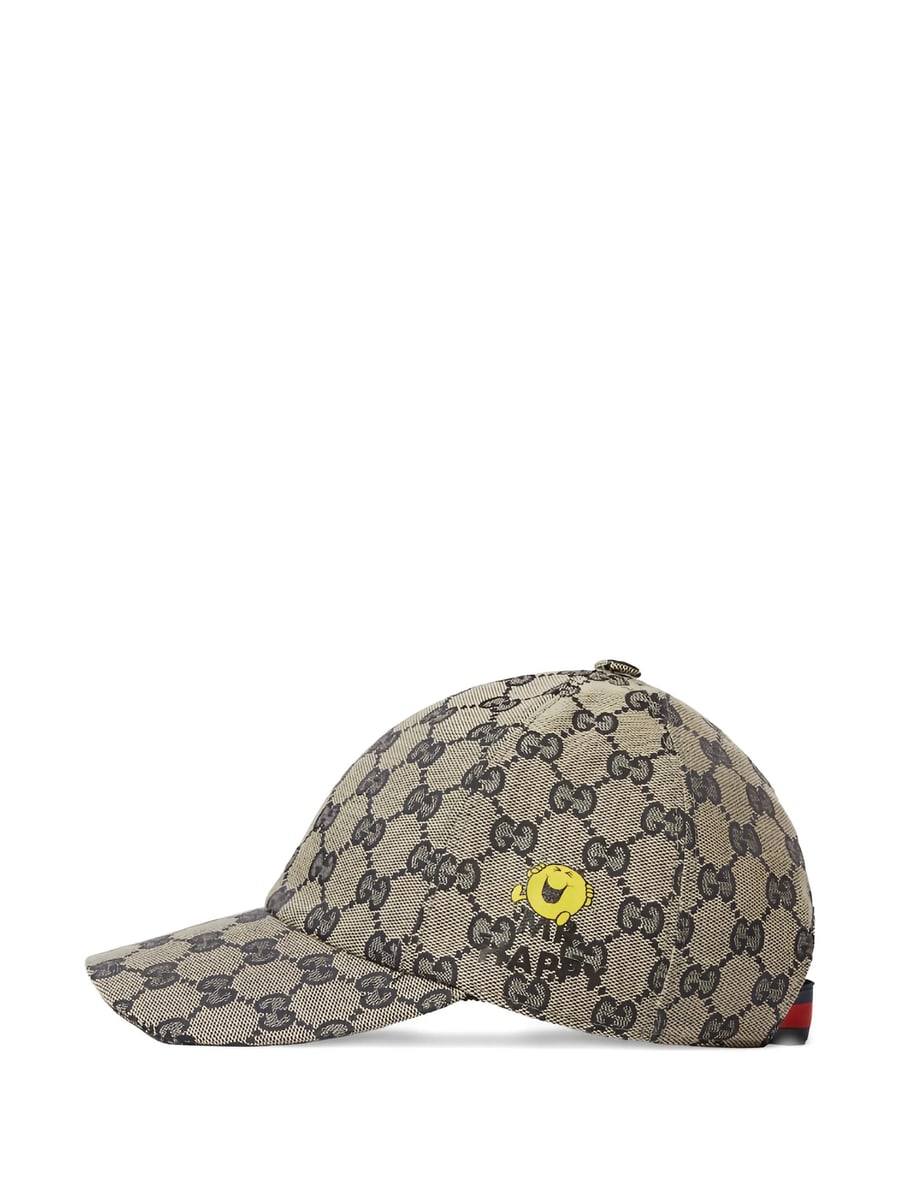 Gucci Gucci X MR. MEN™ Character-print Baseball Cap, view 4