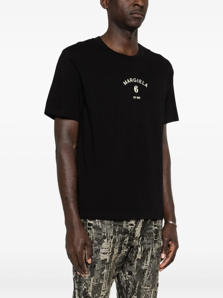 MM6 Maison Margiela Mm6 Maison Margiela Mannequin Print Jersey T-shirt, view 2