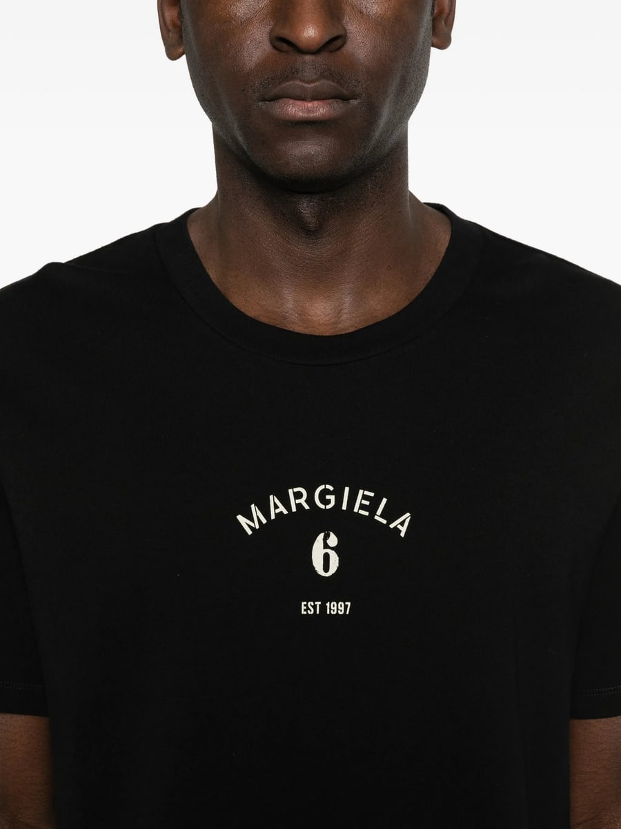 MM6 Maison Margiela Mm6 Maison Margiela Mannequin Print Jersey T-shirt, view 4