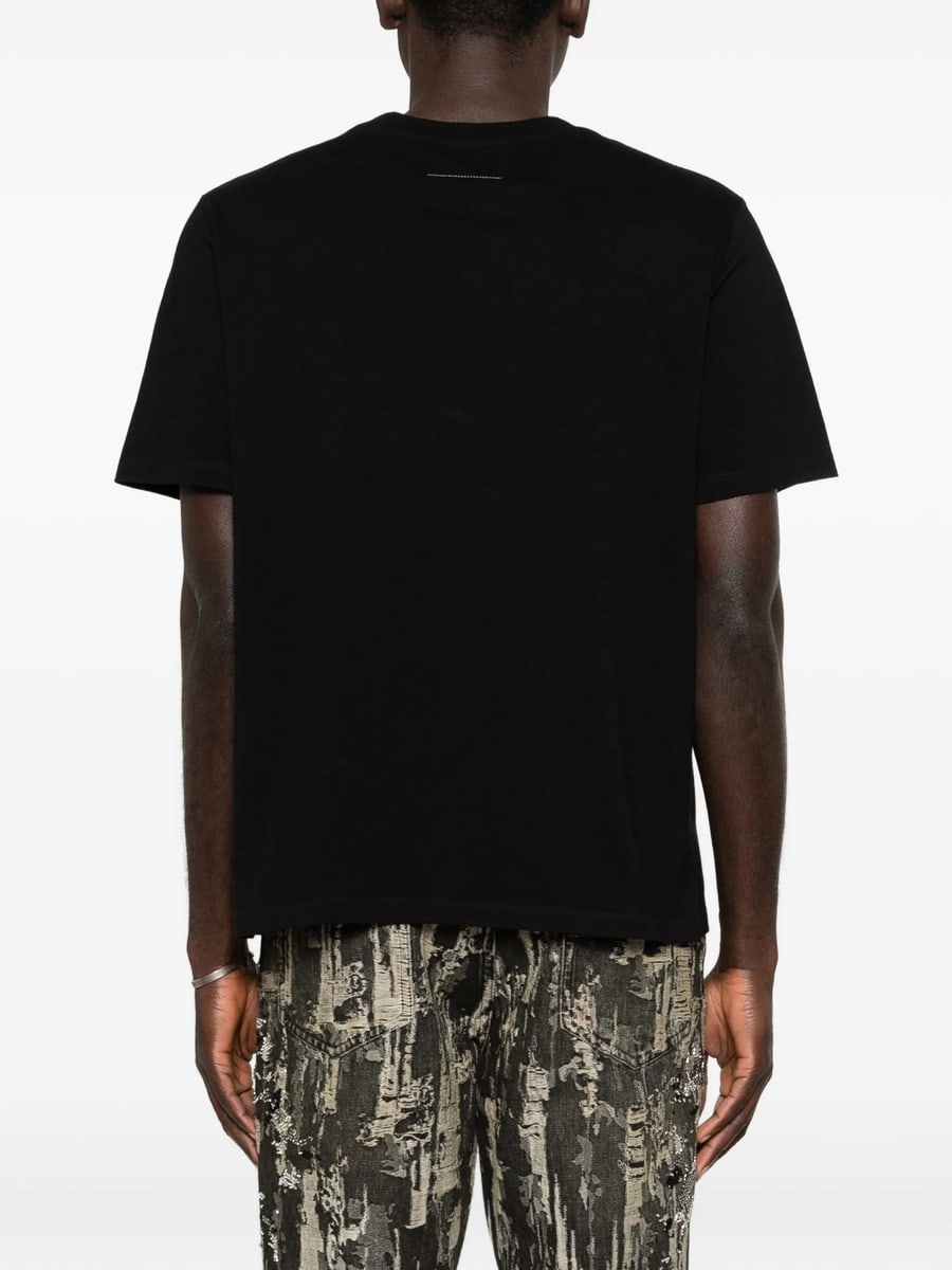 MM6 Maison Margiela Mm6 Maison Margiela Mannequin Print Jersey T-shirt, view 5