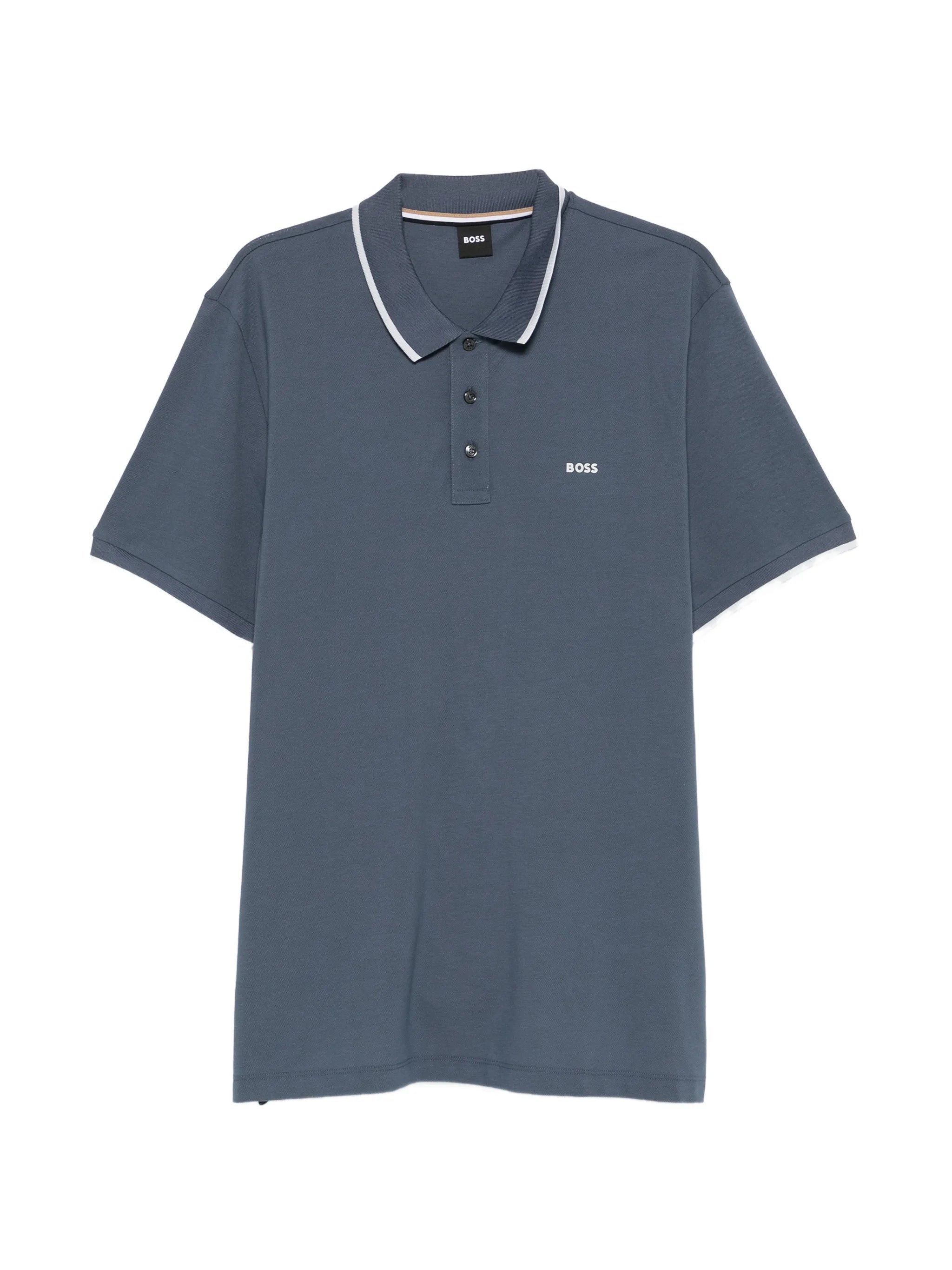 Boss Boss Logo Trim Polo Shirt