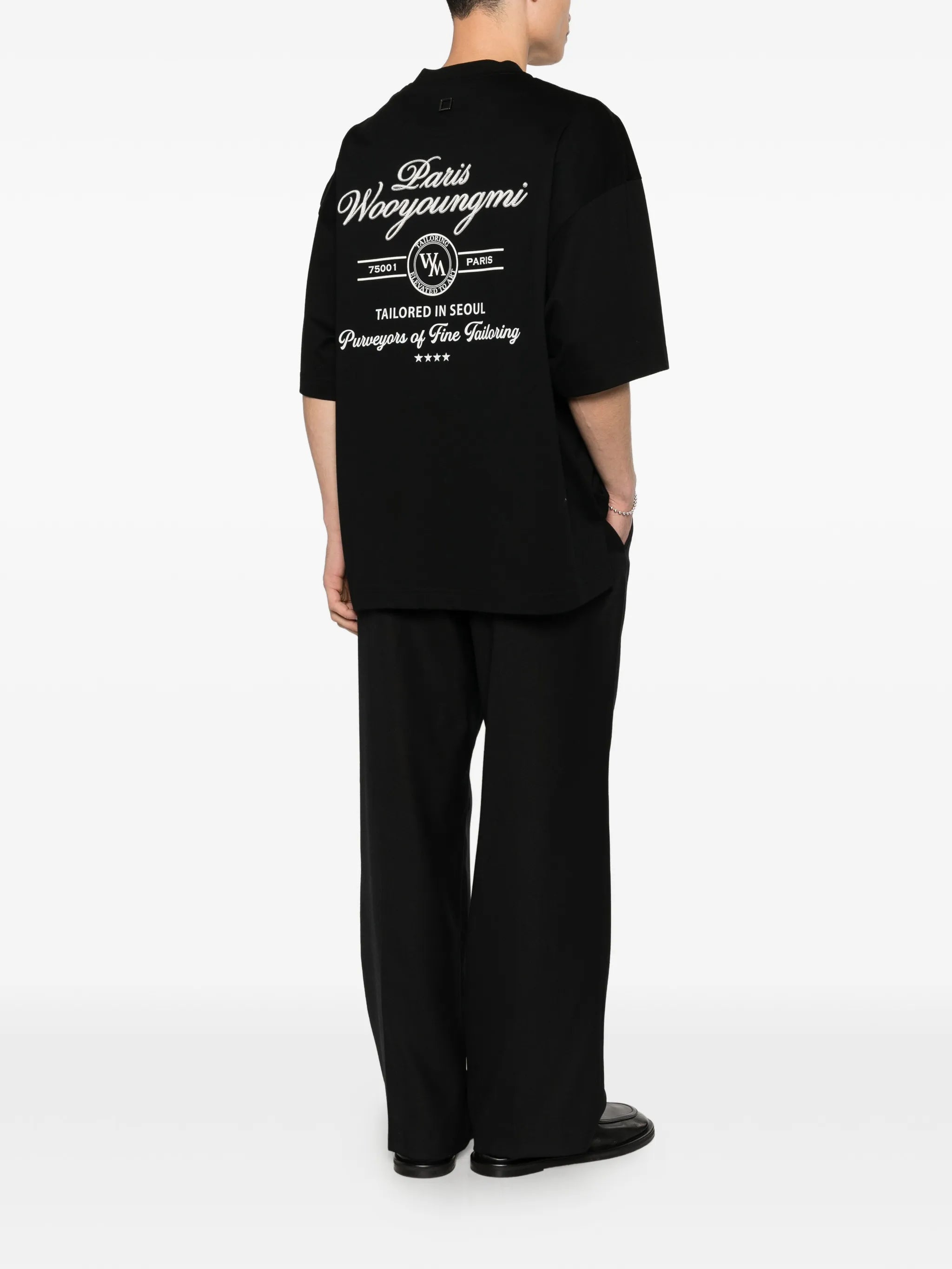 Wooyoungmi Wooyoungmi Graphic T-shirt, view 2