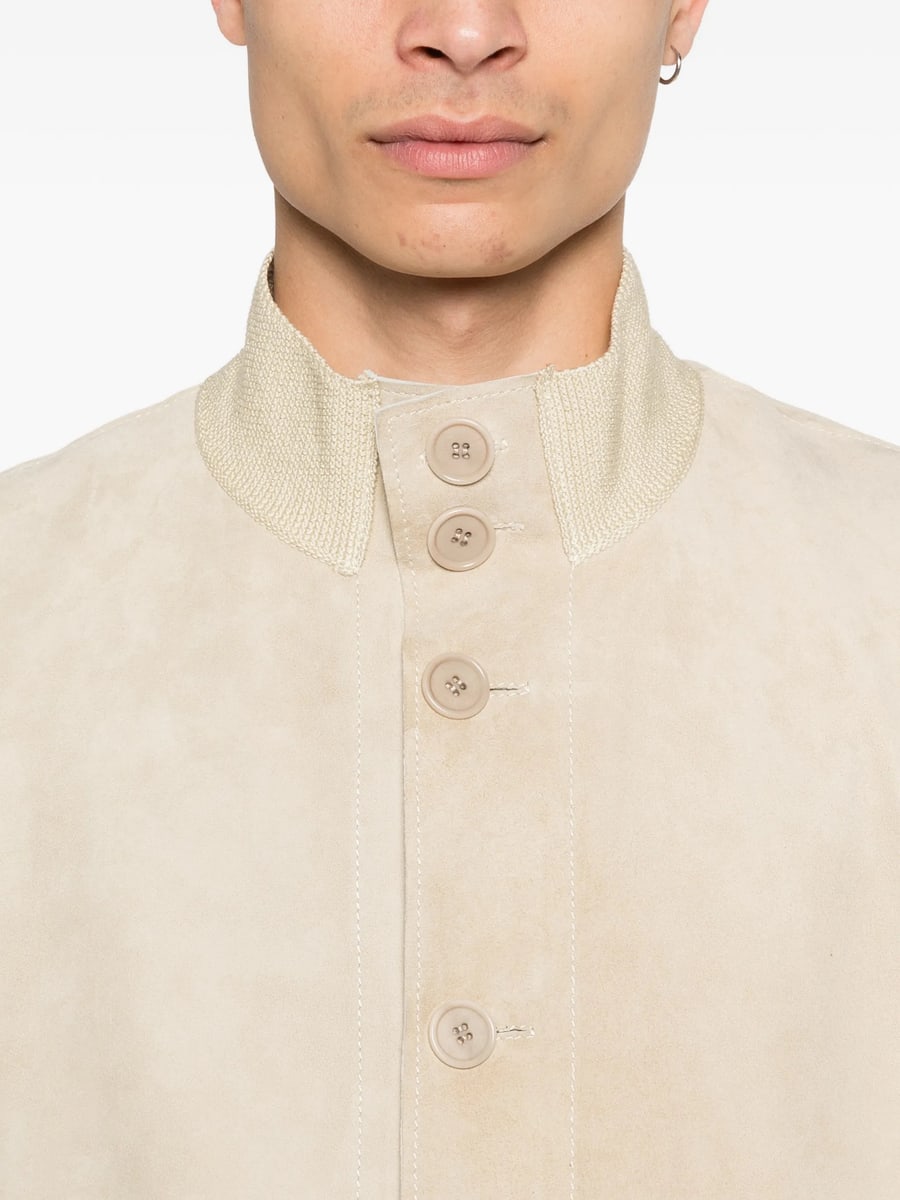 Santoro Santoro Button Patch-pocket Jacket, view 4