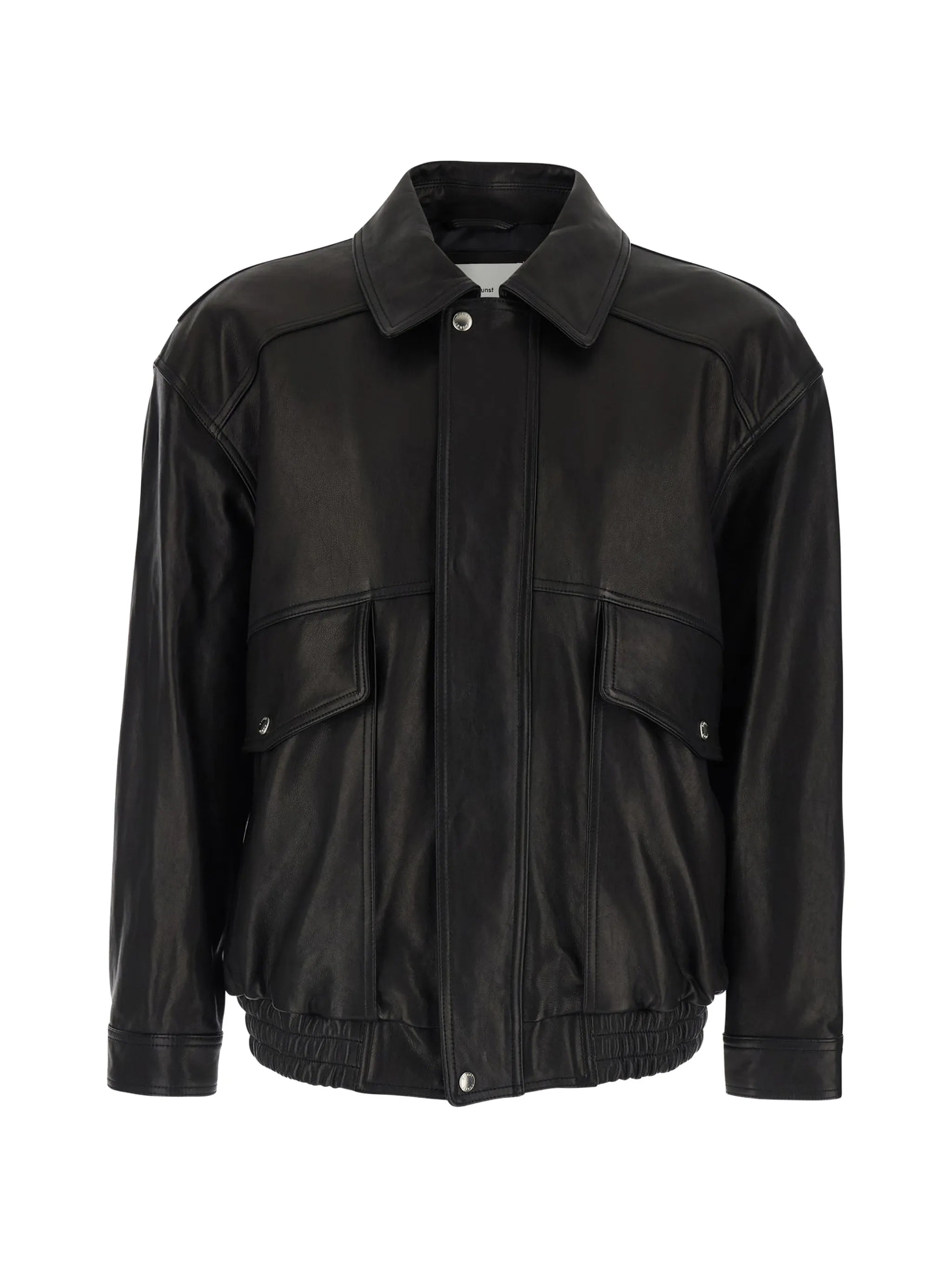 Dunst Dunst Front-pockets Leather Jacket