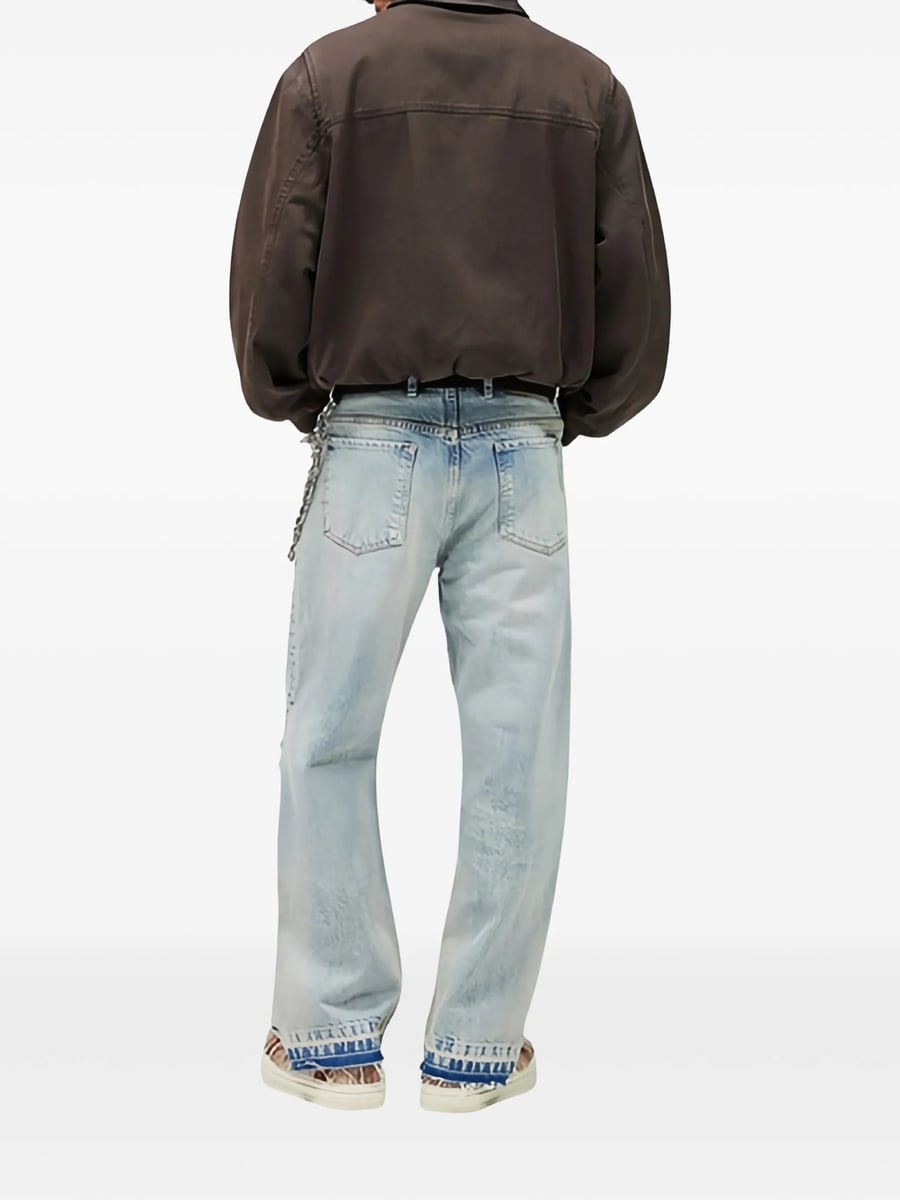Represent Represent Roscoe Logo-appliqué Bomber Jacket, view 4
