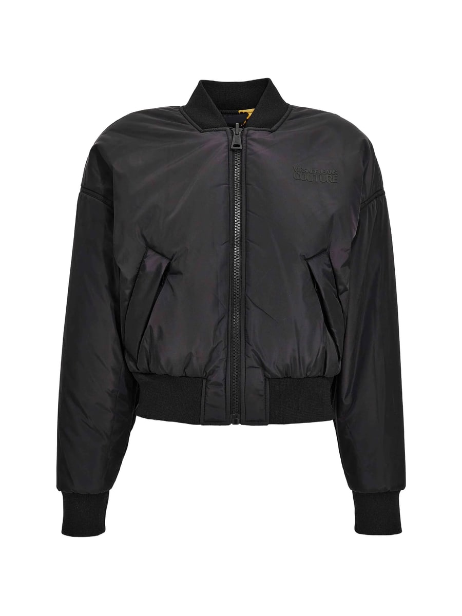 Versace Jeans Couture Versace Jeans Couture Watercolor Couture-print Bomber Jacket, view 3