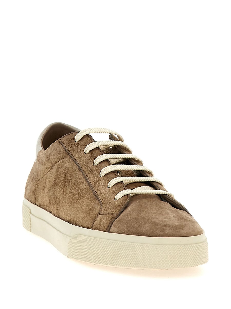 Brunello Cucinelli Brunello Cucinelli Suede Sneakers, view 3
