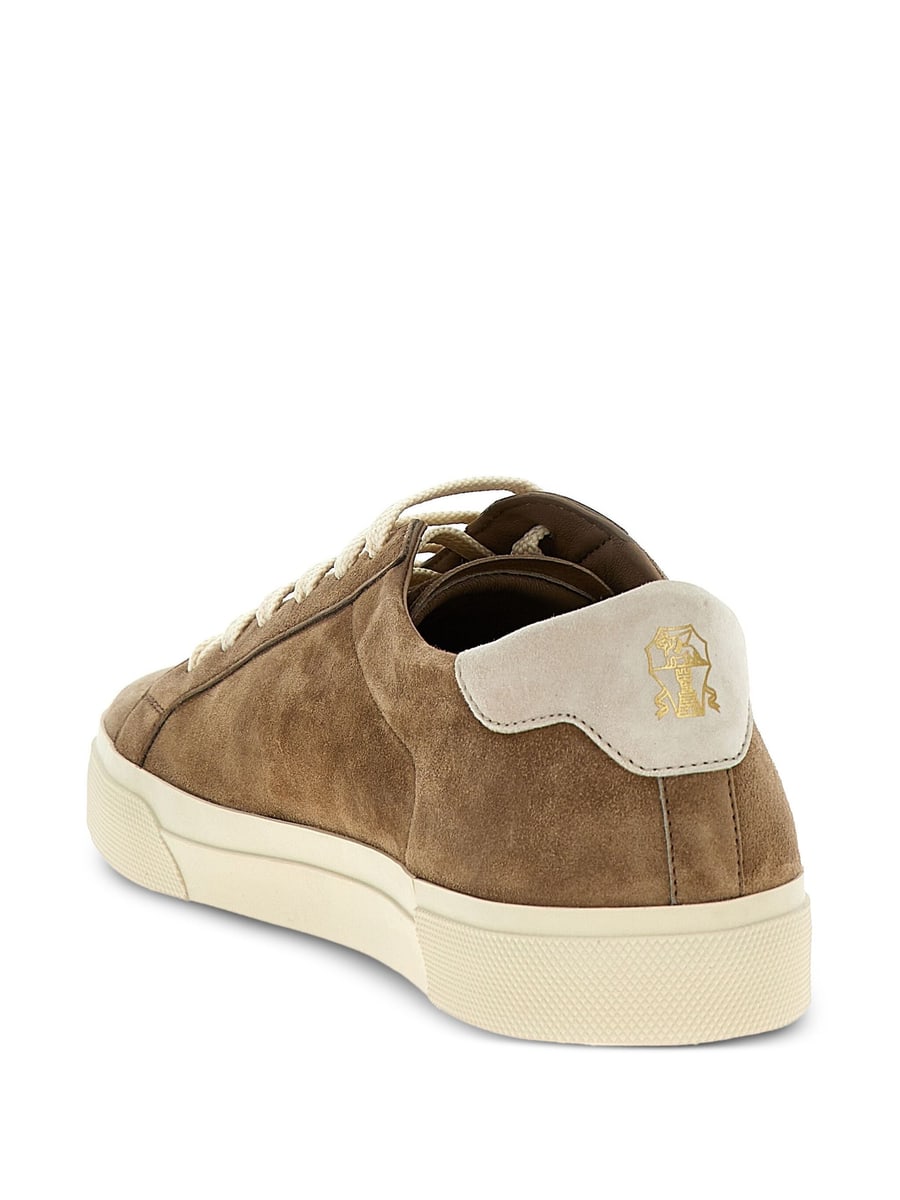 Brunello Cucinelli Brunello Cucinelli Suede Sneakers, view 4