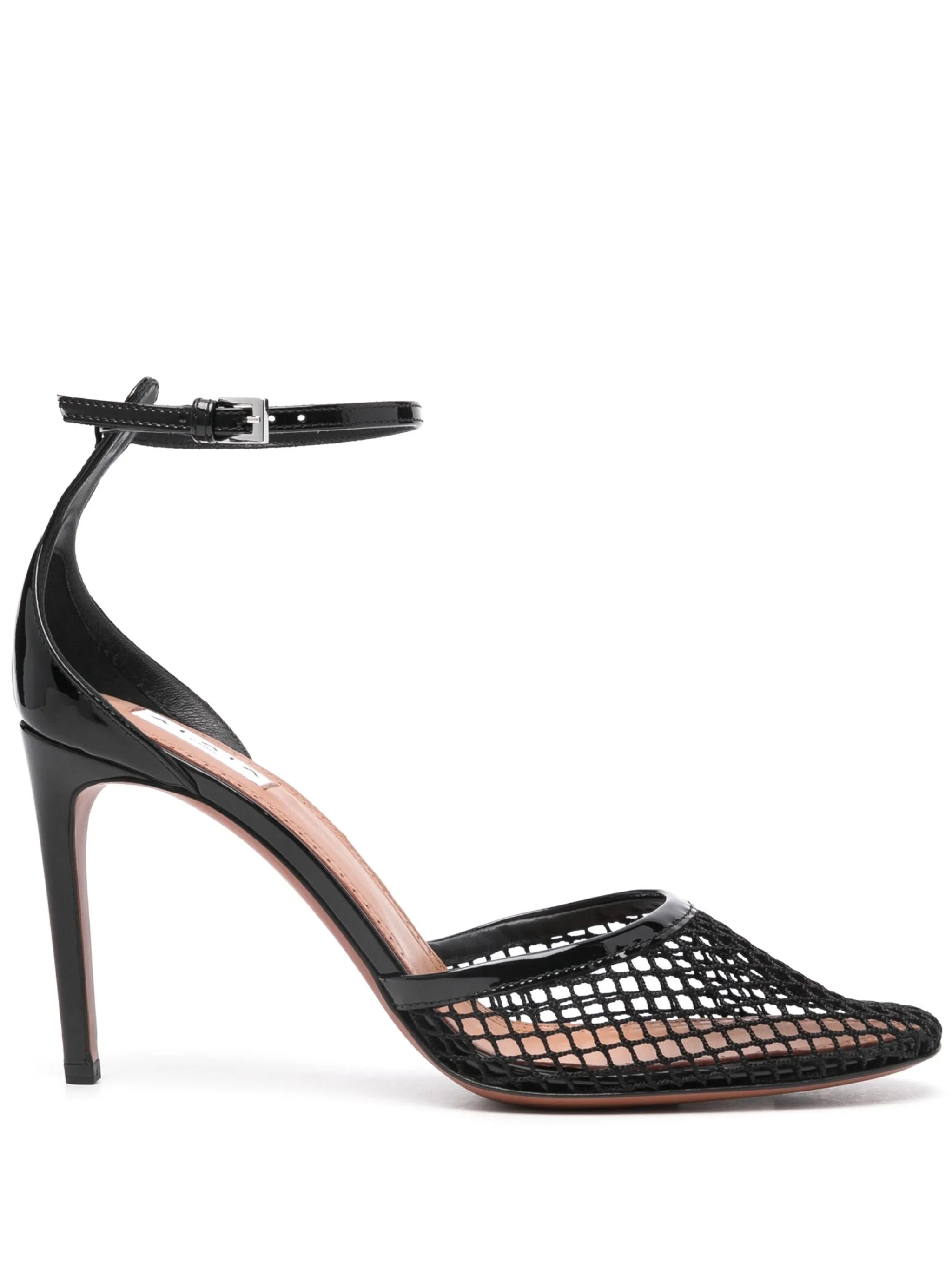 Alaïa Alaïa 90mm Fishnet Pumps
