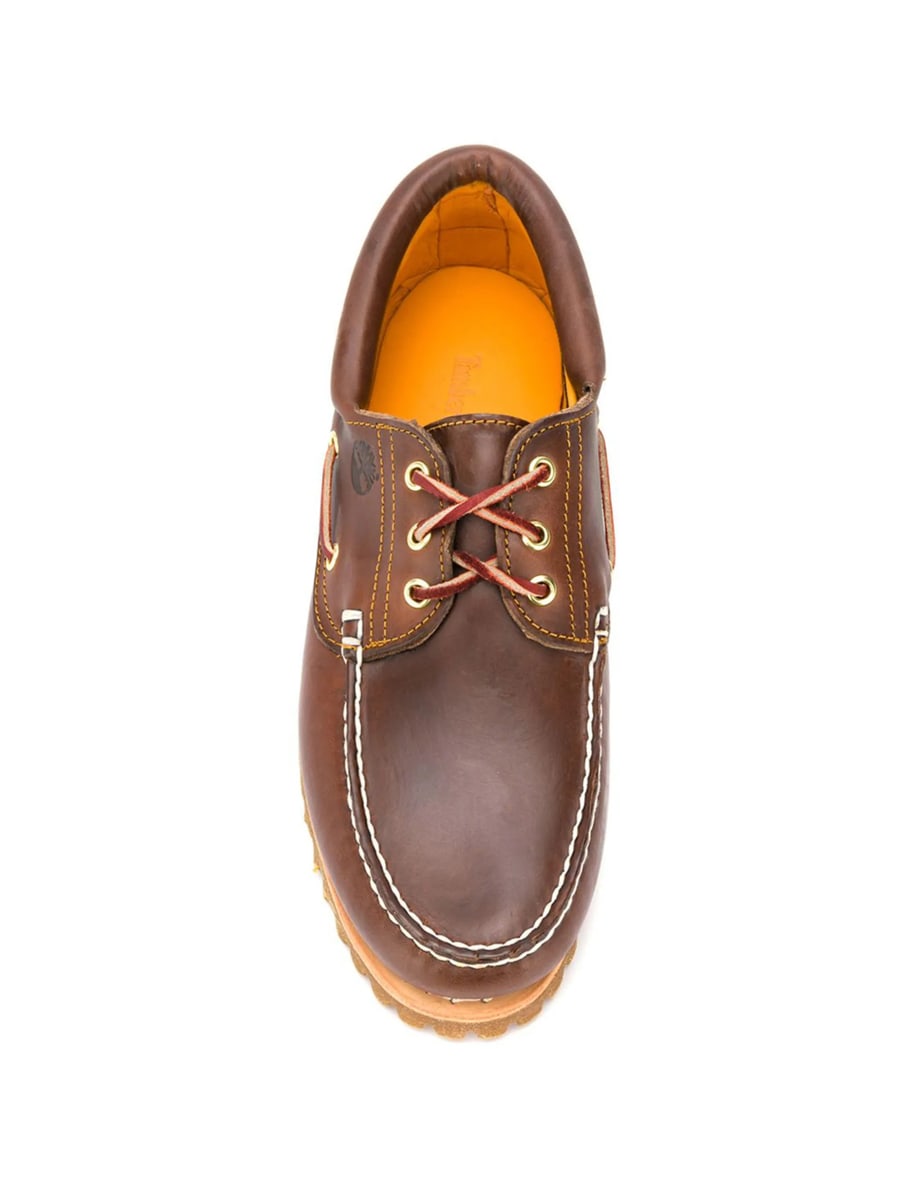 Timberland Timberland Leather Boat Shoes, view 4