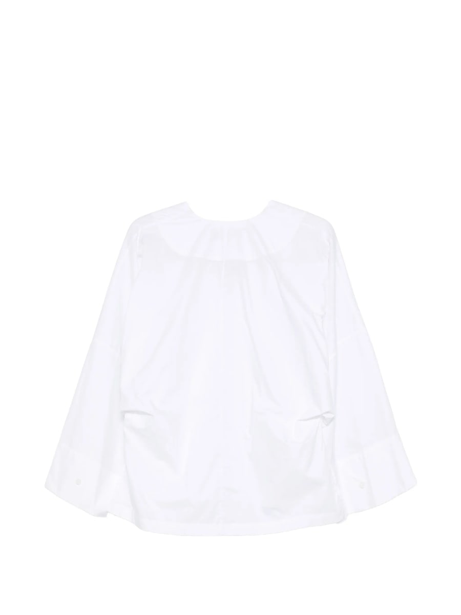 Thelatest Thelatest Dana V-neck Blouse, view 2