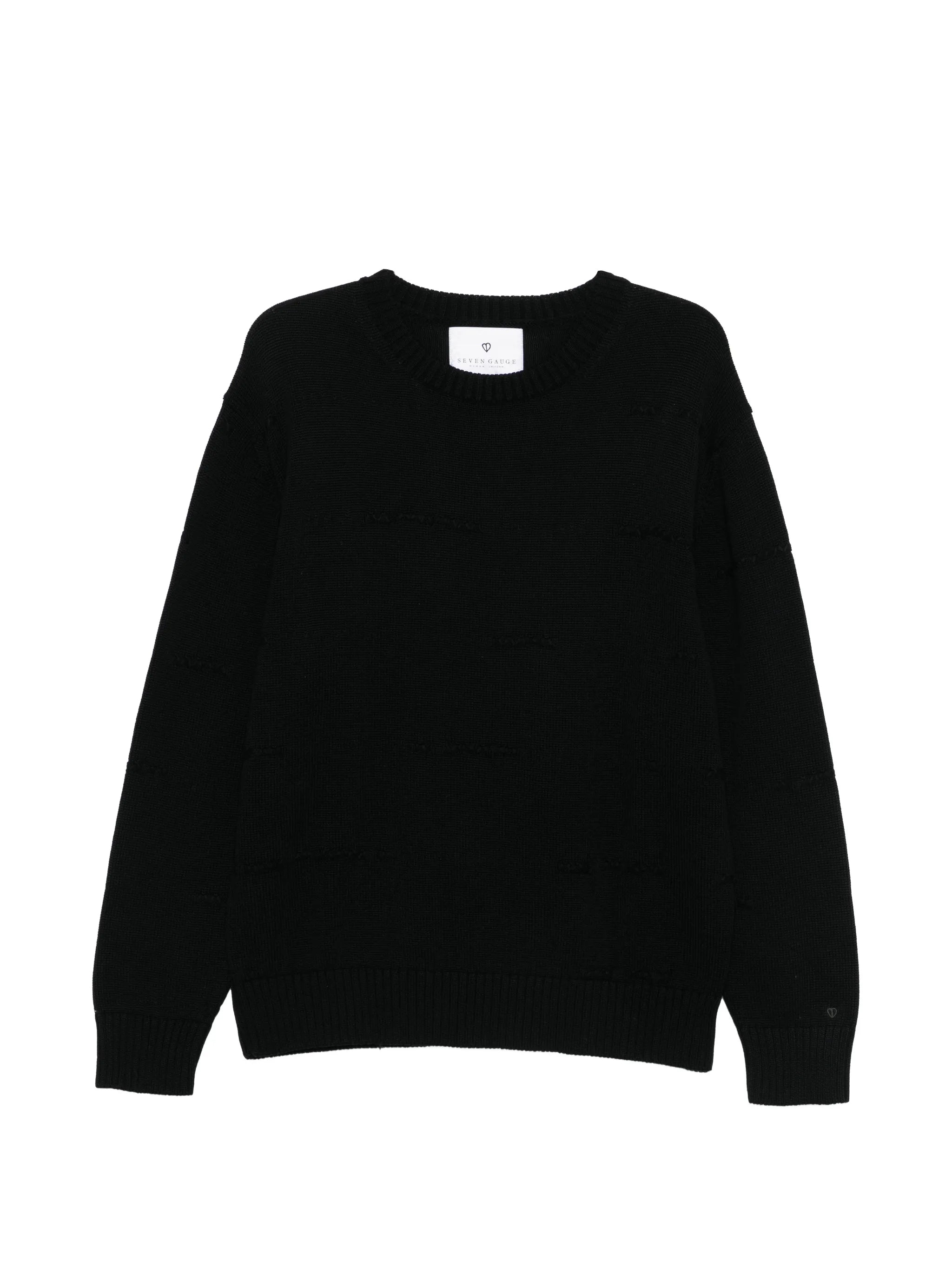 Seven Gauge Seven Gauge Long-sleeve Crew-neck Sweater