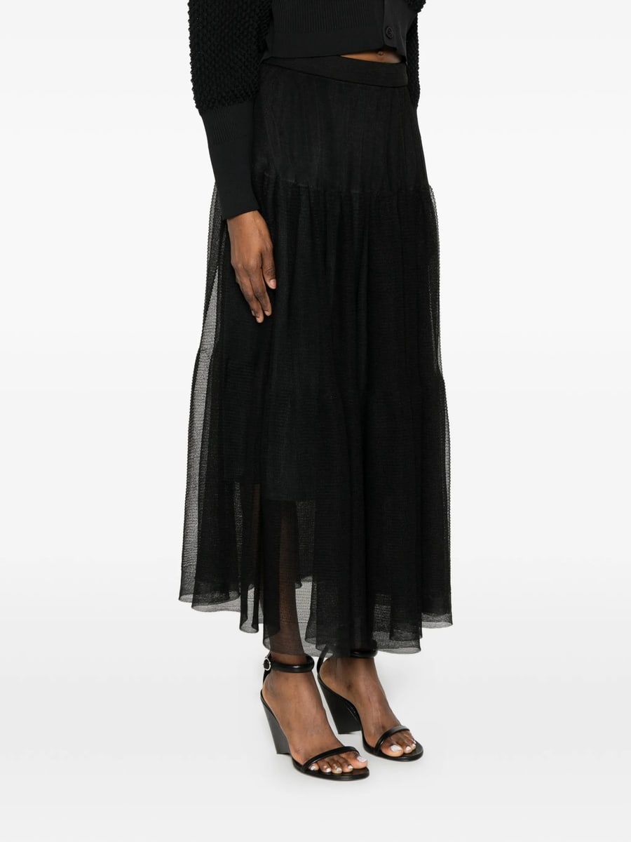 Cfcl Cfcl Tiered Midi Skirt, view 3