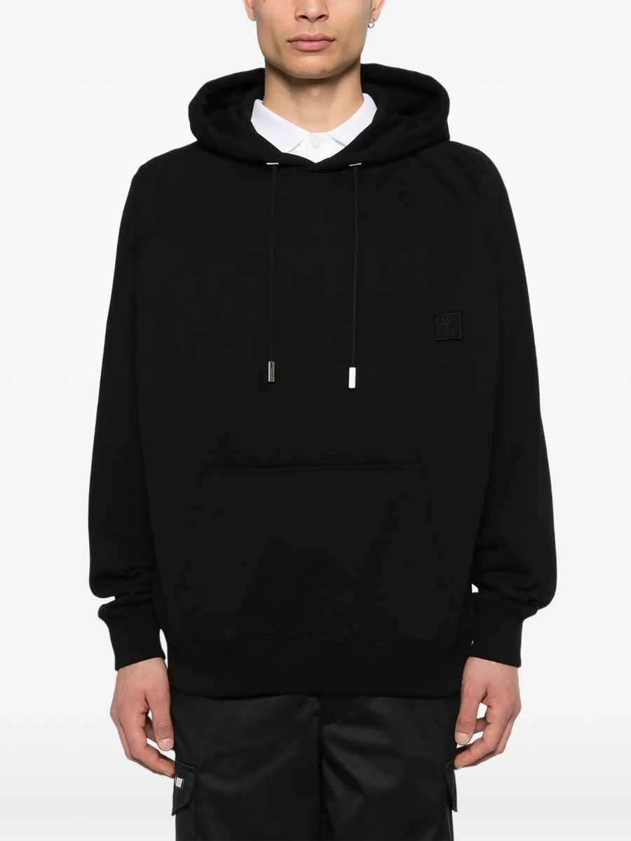 Wooyoungmi Wooyoungmi Logo Patch Hoodie, view 5