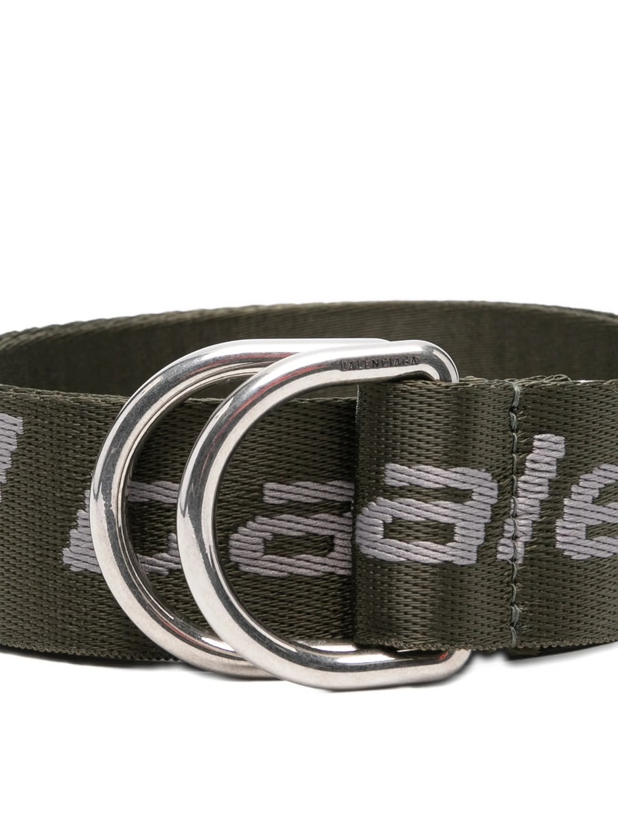 Balenciaga Balenciaga D Ring Logo Belt, view 3