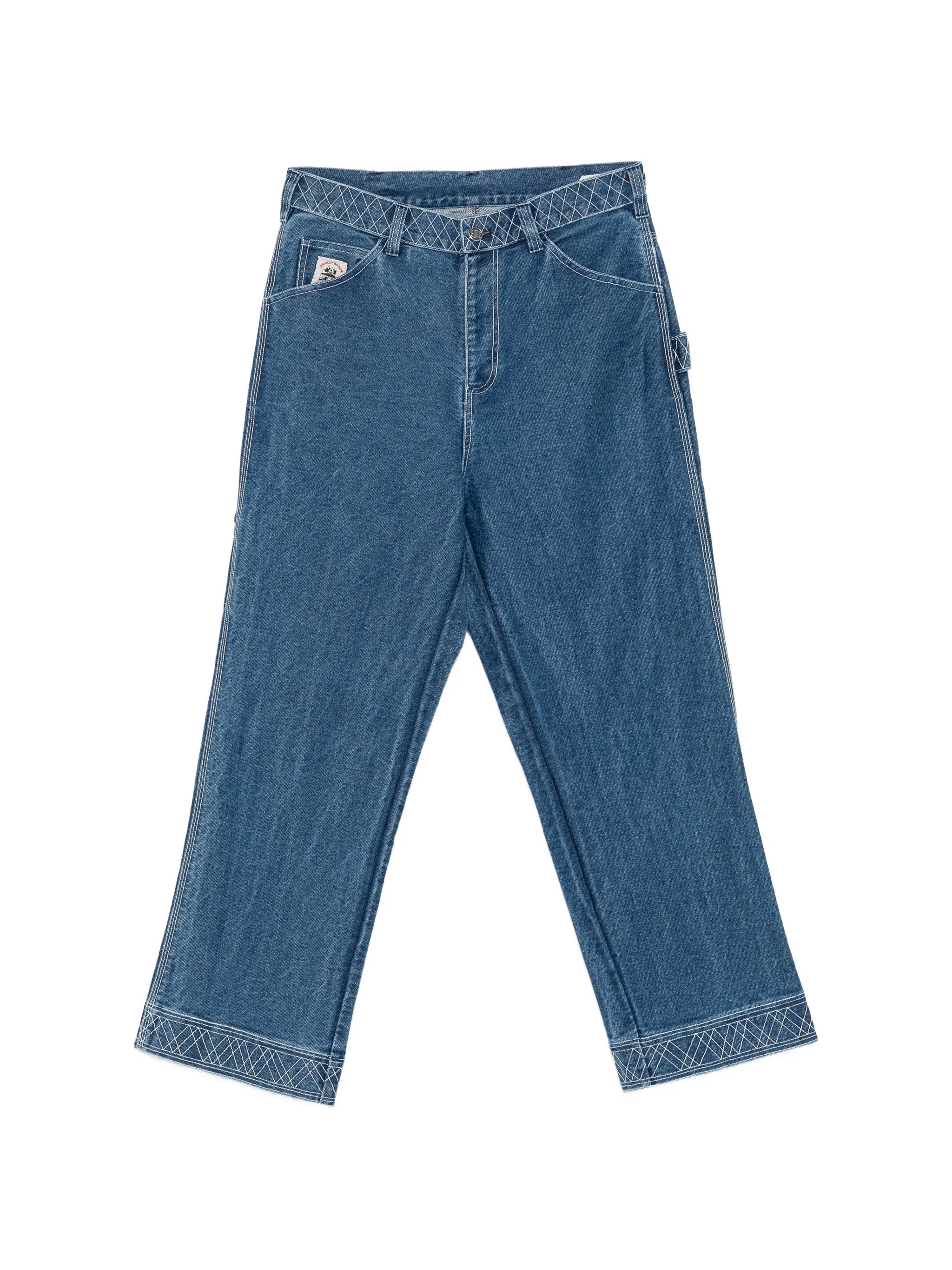 Bode Bode Embroidered Trousers