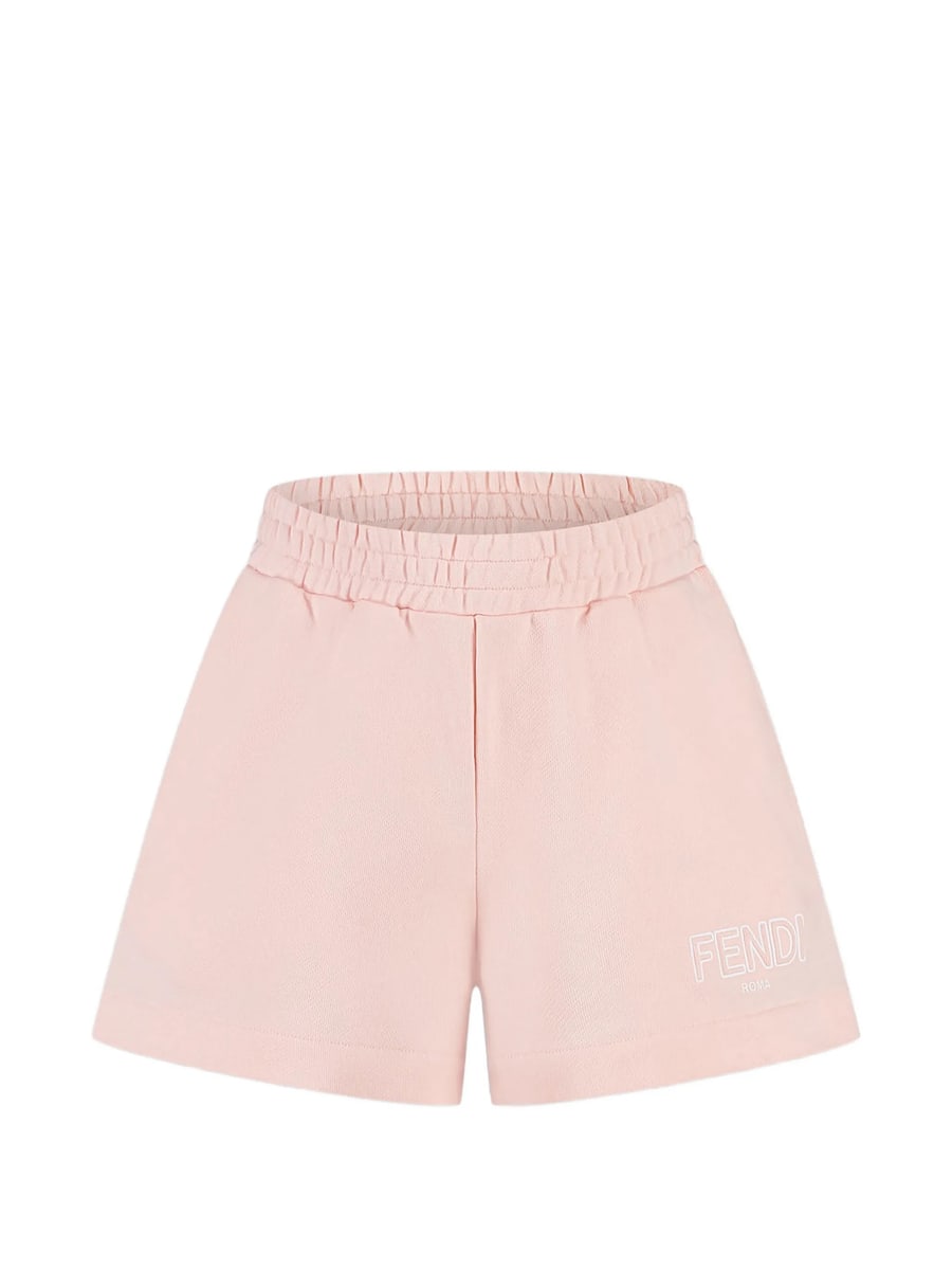 Fendi Fendi Elasticated-waist Shorts