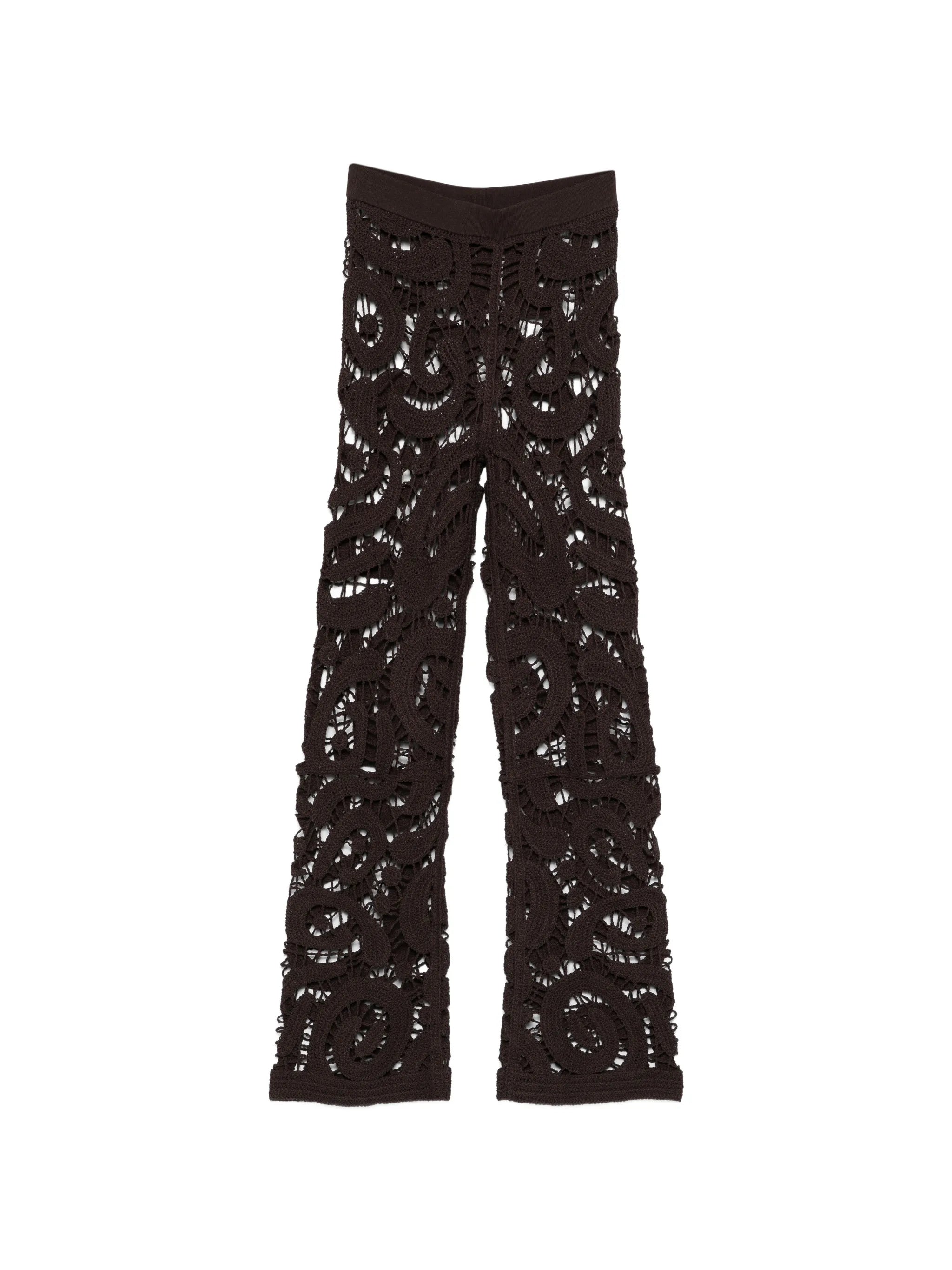 Pinko Pinko  Geometric Crocheted Trousers