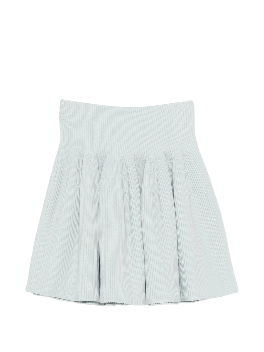 Cfcl Cfcl Hypha Glitter Pleated Mini Skirt