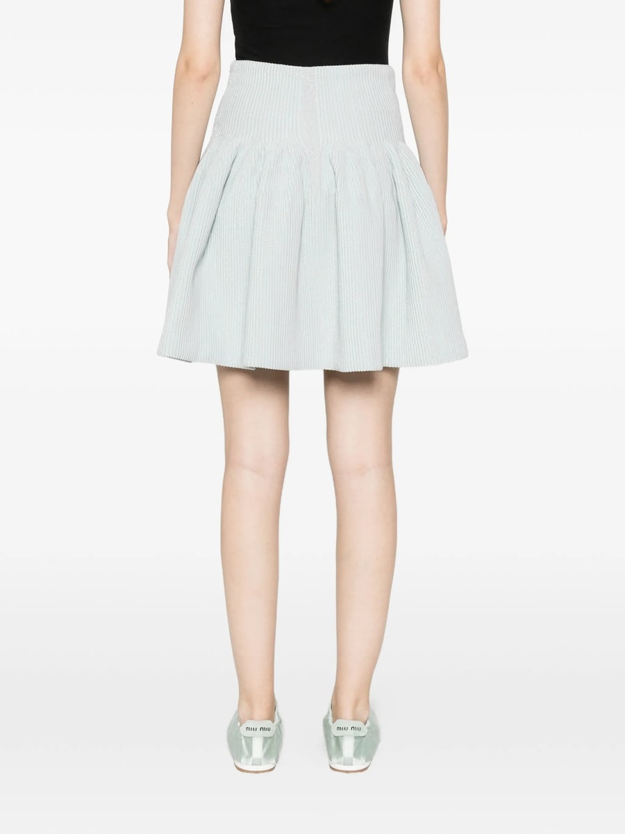 Cfcl Cfcl Hypha Glitter Pleated Mini Skirt, view 2