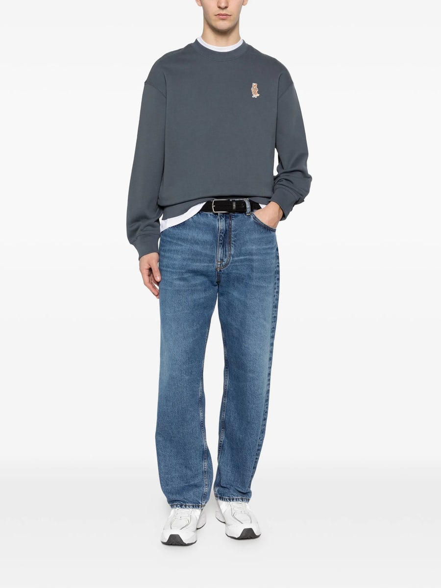 Maison Kitsuné Maison Kitsuné Crew-neck Sweatshirt, view 5
