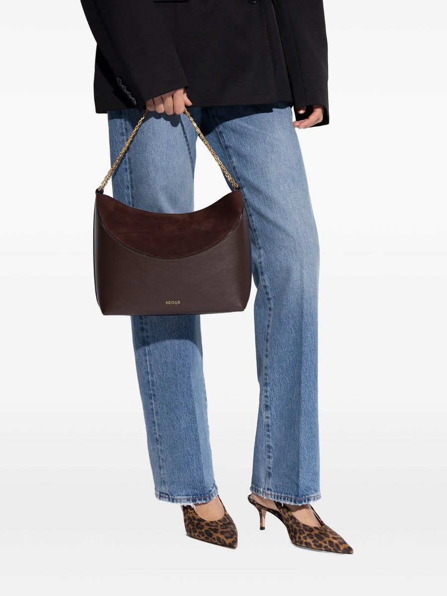 Neous Neous Pavo Suede Chain-strap Tote Bag, view 4