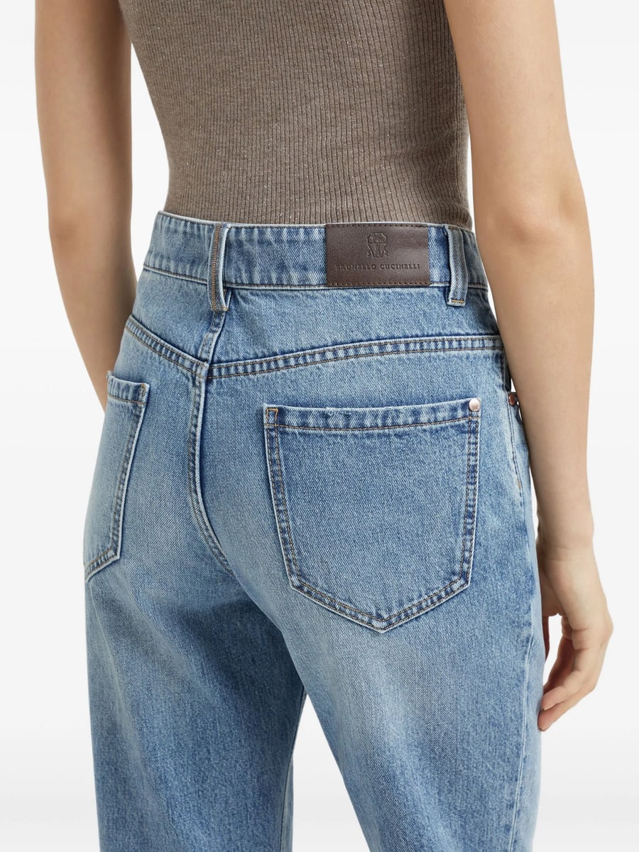 Brunello Cucinelli Brunello Cucinelli Five-pocket Jeans, view 4