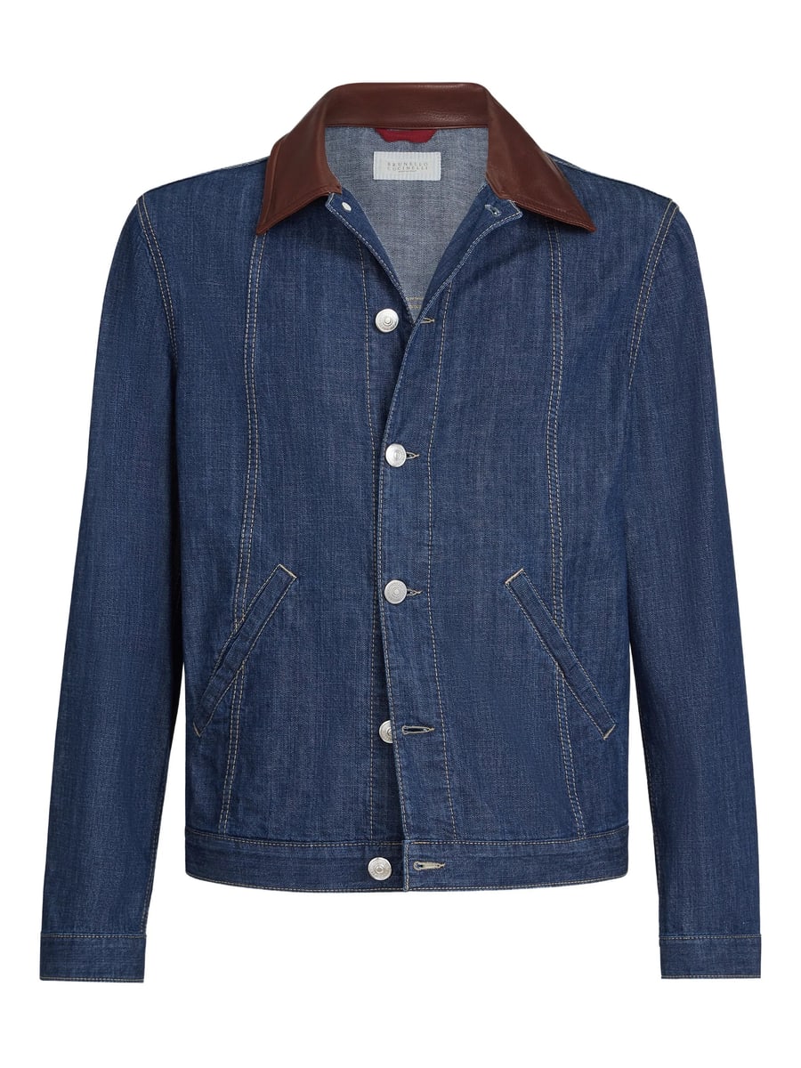 Brunello Cucinelli Brunello Cucinelli Button-up Denim Jacket