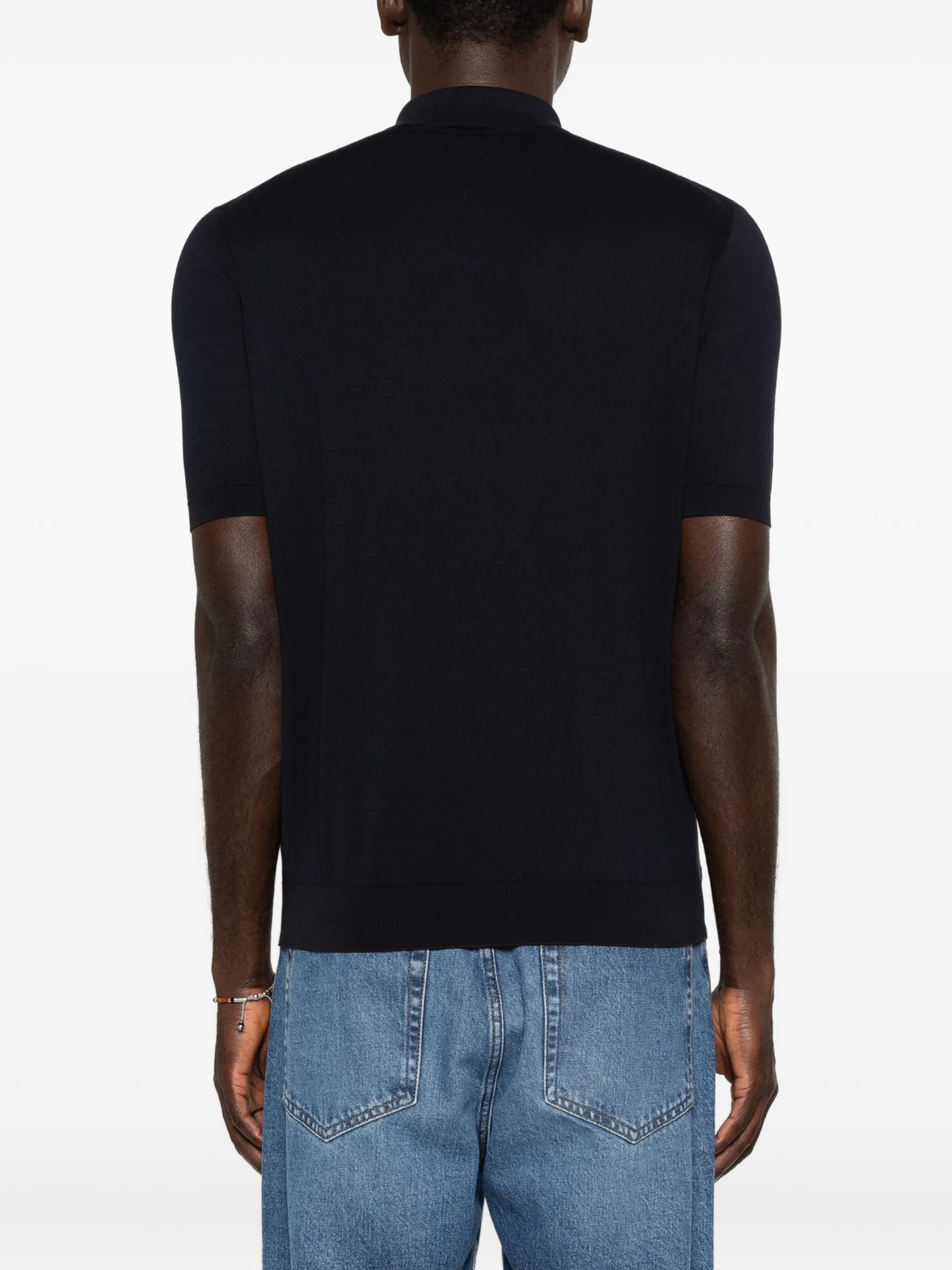 Fedeli Fedeli Button-up Polo Shirt, view 2