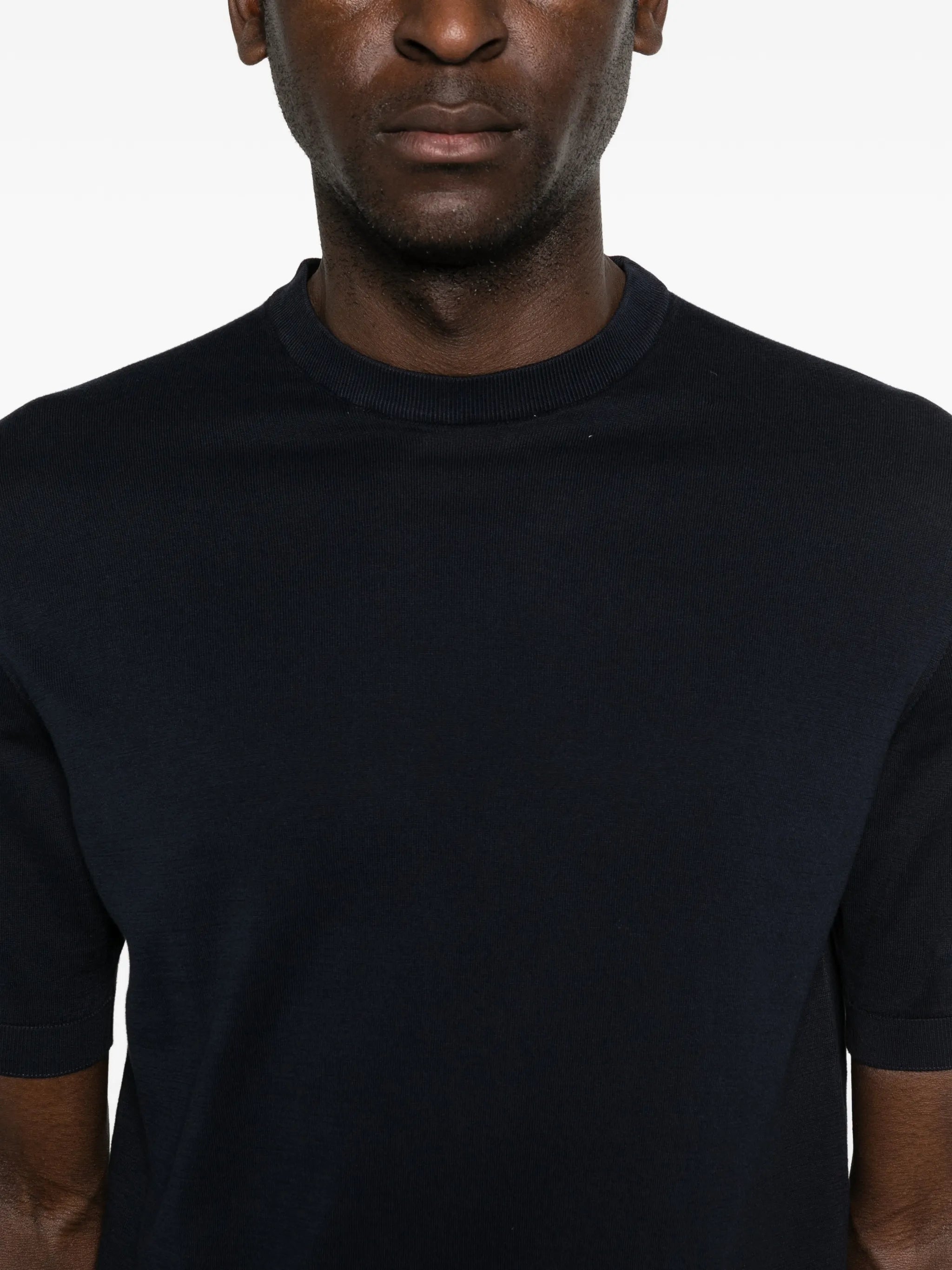 Fedeli Fedeli Crew Neck Short-sleeve T-shirt, view 2