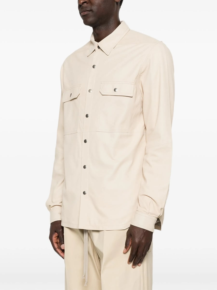 Rick Owens Rick Owens Buttoned Shirt Jacket, view 5