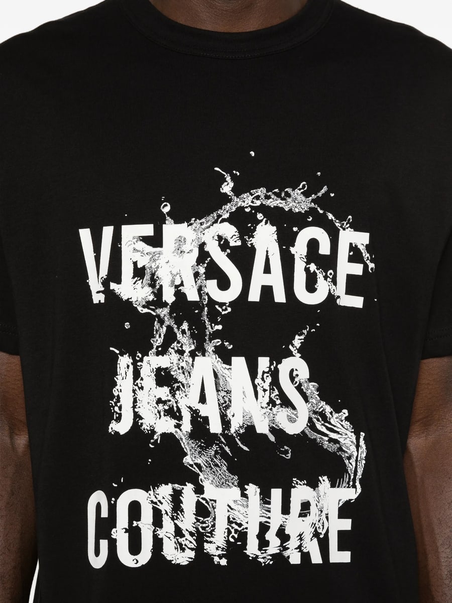 Versace Jeans Couture Versace Jeans Couture Graphic-lettering  T-shirt, view 3