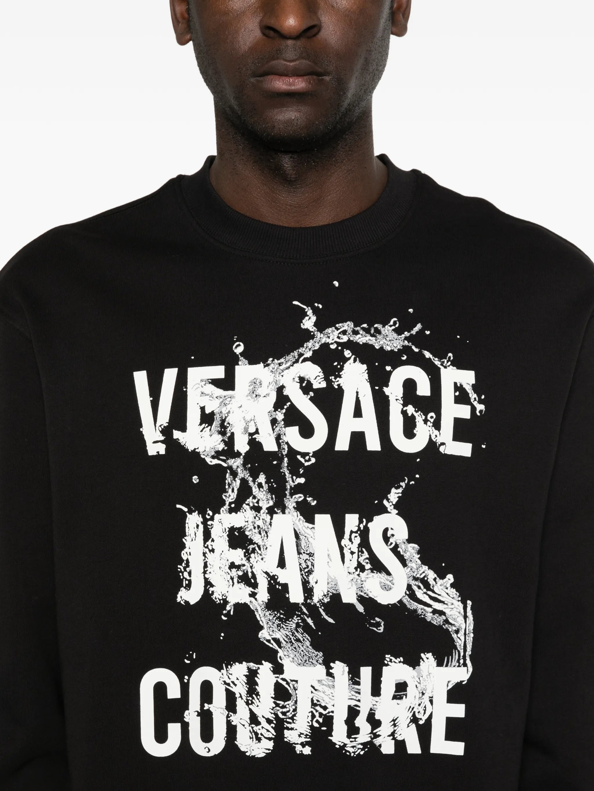 Versace Jeans Couture Versace Jeans Couture Logo-print Sweatshirt, view 2