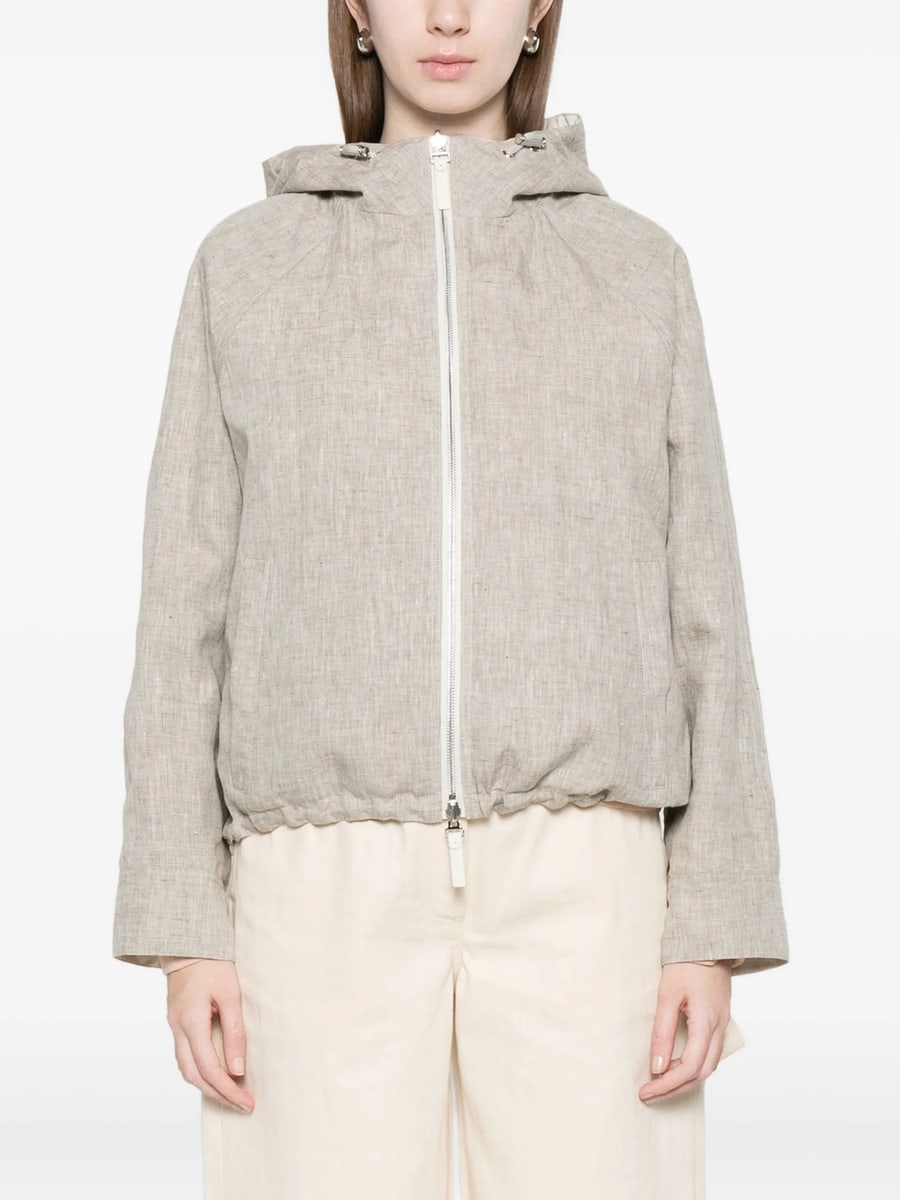 Yves Salomon Yves Salomon Reversible Hooded Jacket, view 6