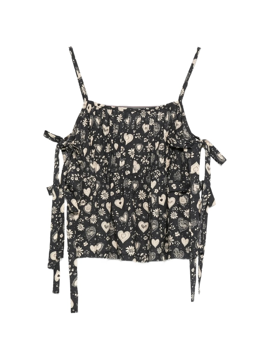 R13 R13 Floral-print Top