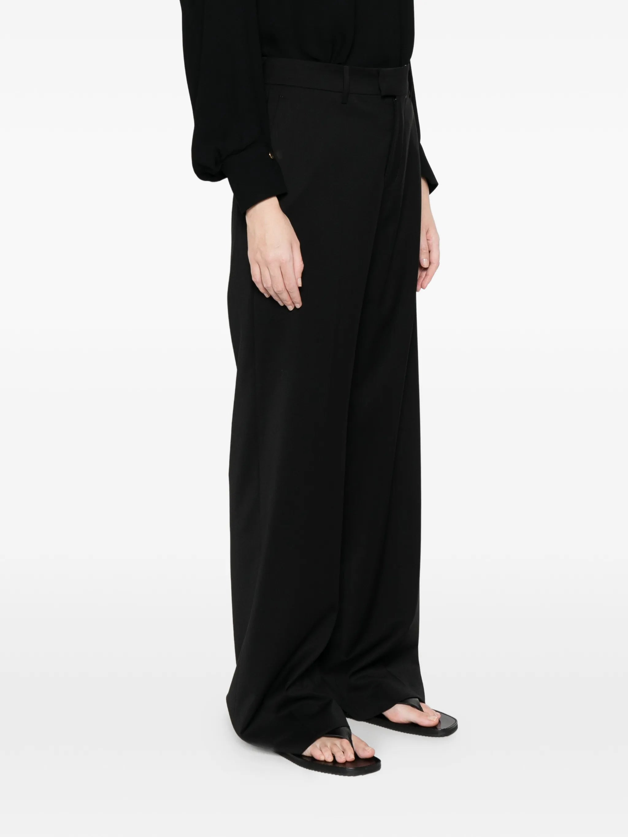 Berwich Berwich Patrizia Belt-loops Trousers, view 2