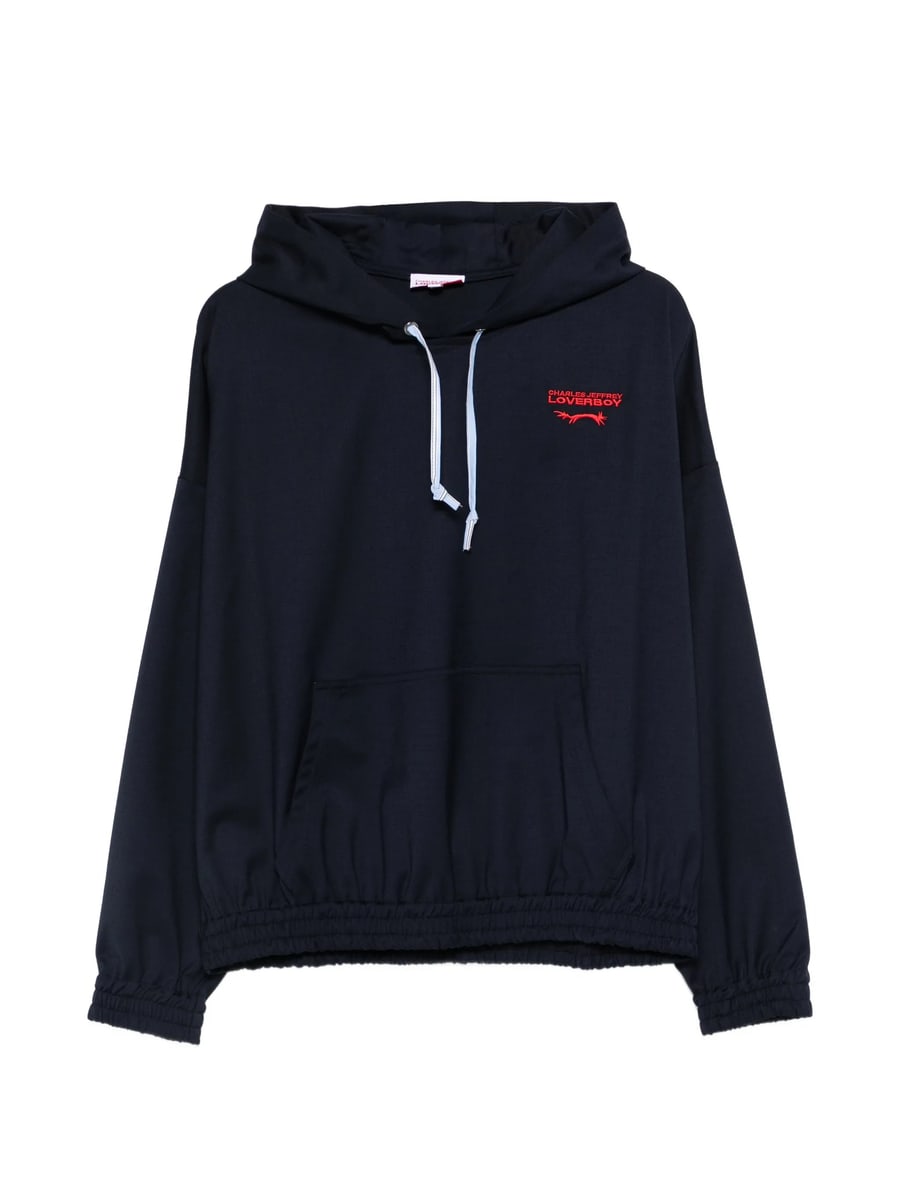 Charles Jeffrey Loverboy Charles Jeffrey Loverboy Ears Kagool Drawstring Hoodie