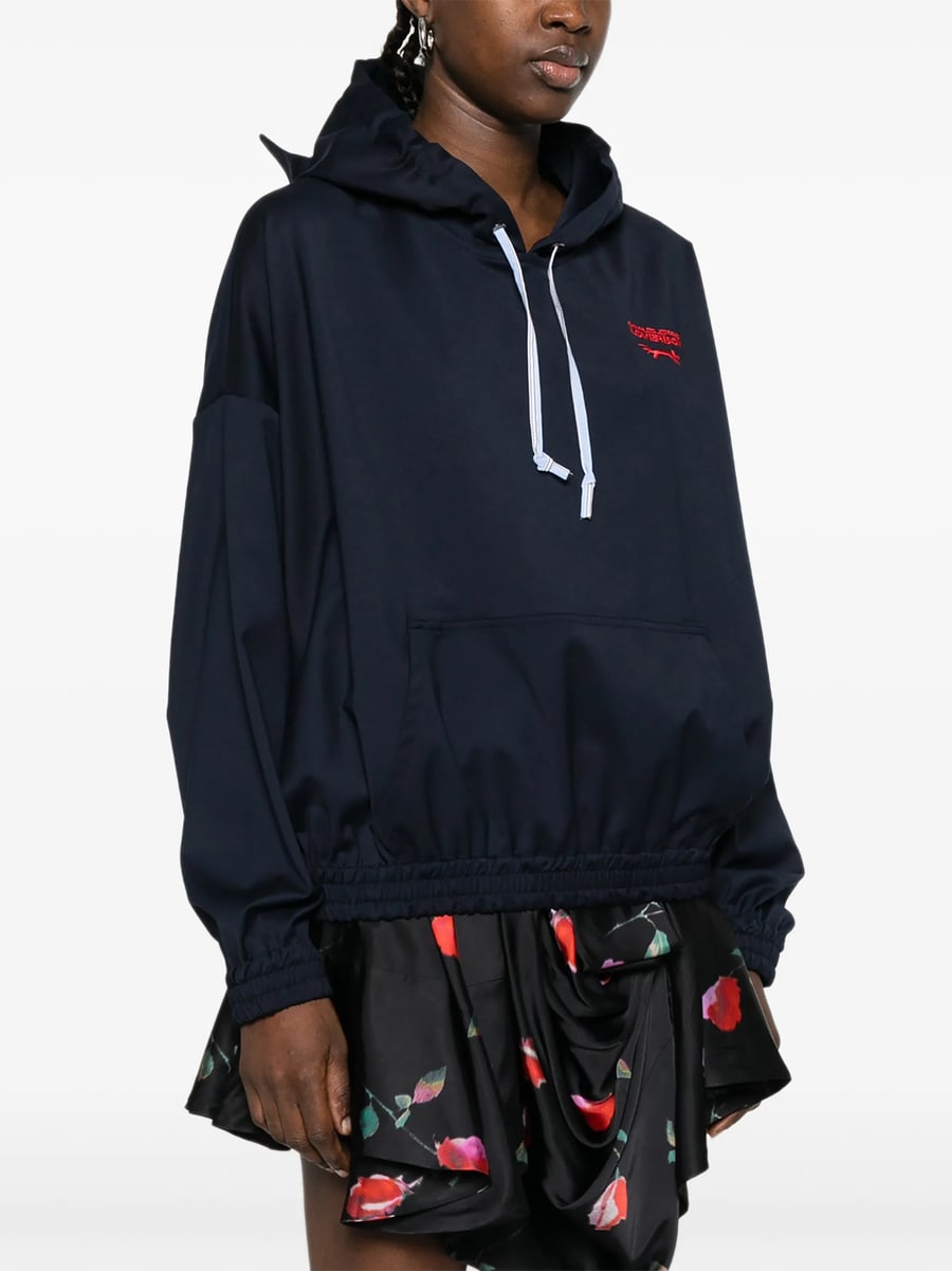 Charles Jeffrey Loverboy Charles Jeffrey Loverboy Ears Kagool Drawstring Hoodie, view 4